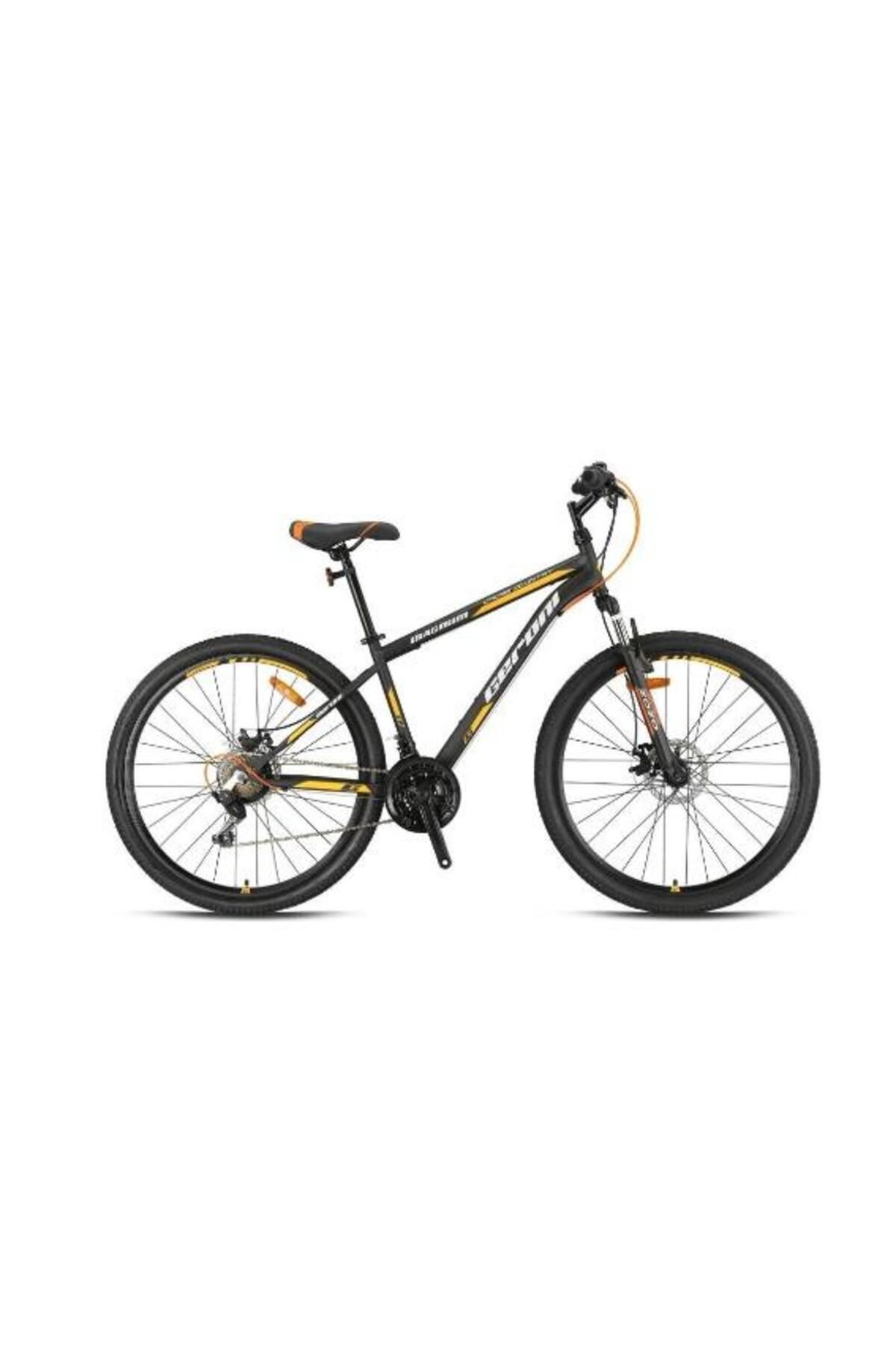 Elioure 26" MTB, 21 vites, disk fren, mat siyah ve neon turuncu renk seçenekleri