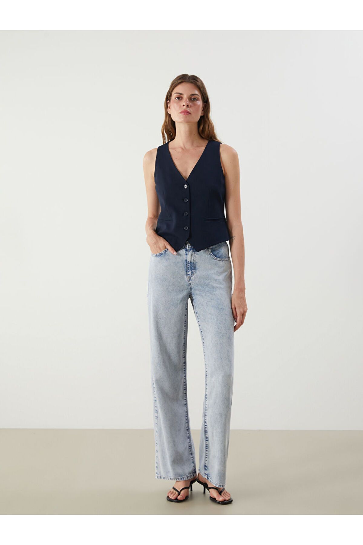 LC Waikiki Wideleg Kadın Jean Pantolon