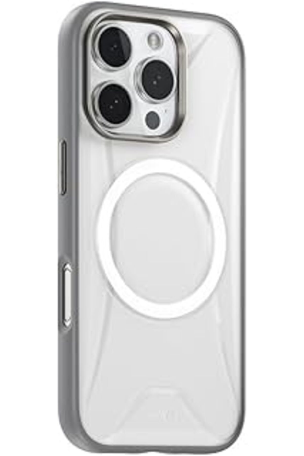 Pazarcan Blueo Ape Legend Serisi Iphone 16 Pro / 16 Pro Max Uyumlu Anti-Drop Telefon Kılıfı (Gri, Iphone 16