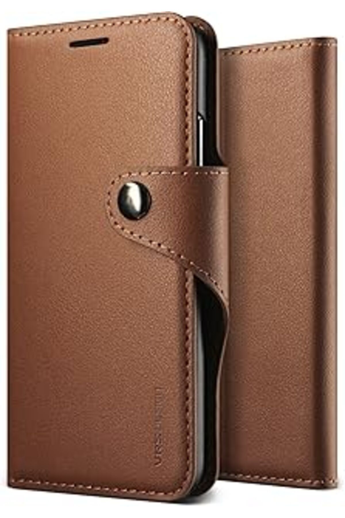 Pazarcan Iphone X Kılıfı, Vrs Design® Deri Koruyucu Kılıf , Ince Birinci Sınıf Deri Kılıf, Darbeye Dayanıklı