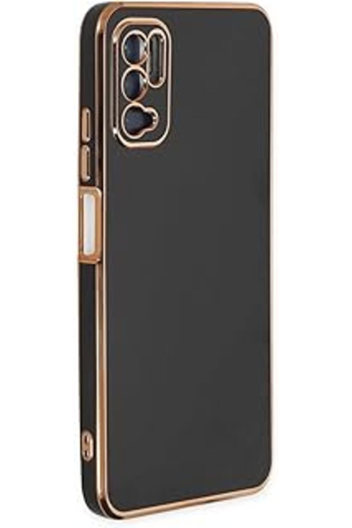 Karachil Microsonic Xiaomi Redmi Note 11 Se Için Kılıf Olive Plated Siyah [Redmi Note 11 Se Ile Uyumlu Kılıf