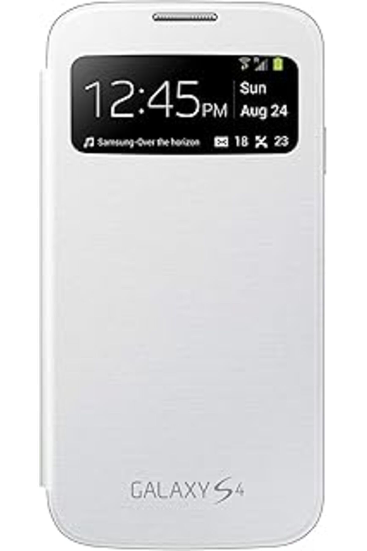 Pazarcan Samsung Orijinal Ef-Ci950Bwegww Flip Cover (Galaxy S4 Ile Uyumlu) Beyaz