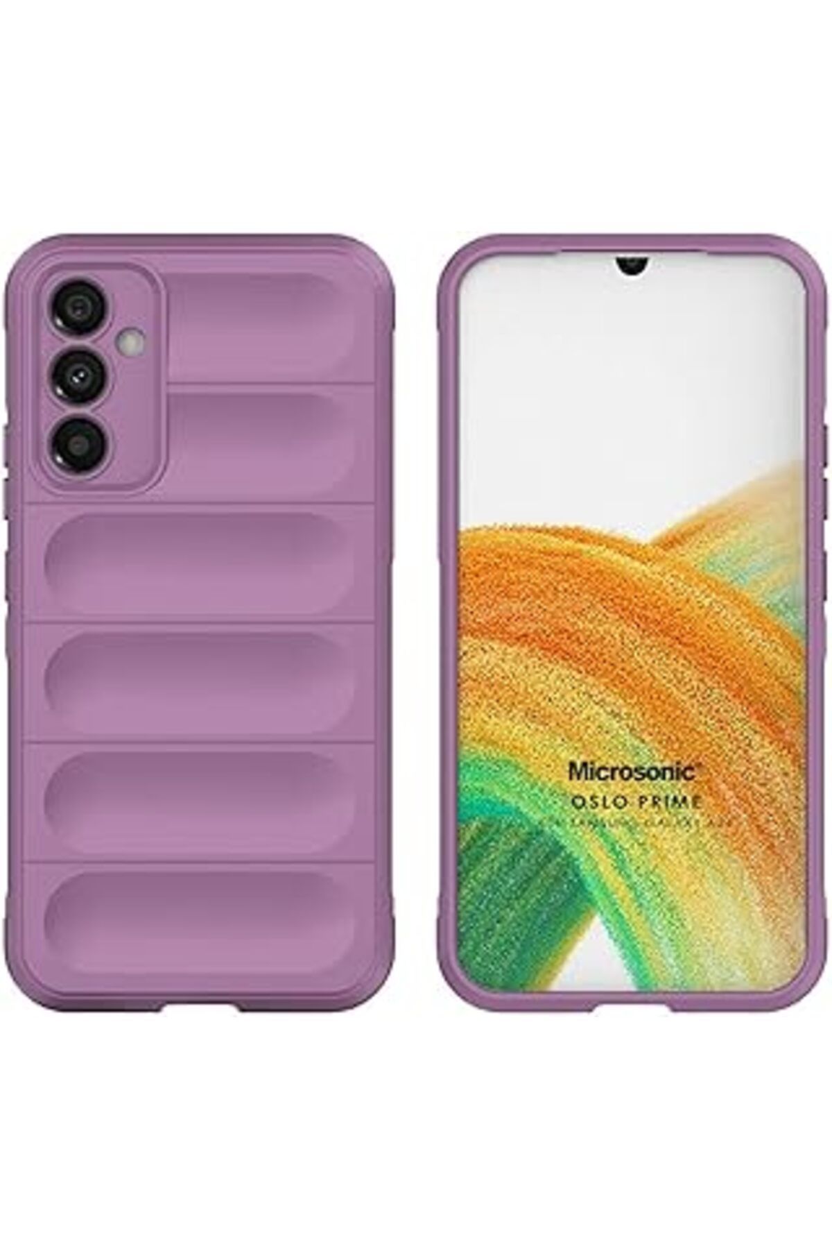 Pazarcan Microsonic Samsung Galaxy M34 5G Için Kılıf Oslo Prime Lila [Galaxy M34 5G Ile Uyumlu Kılıf - Lila]