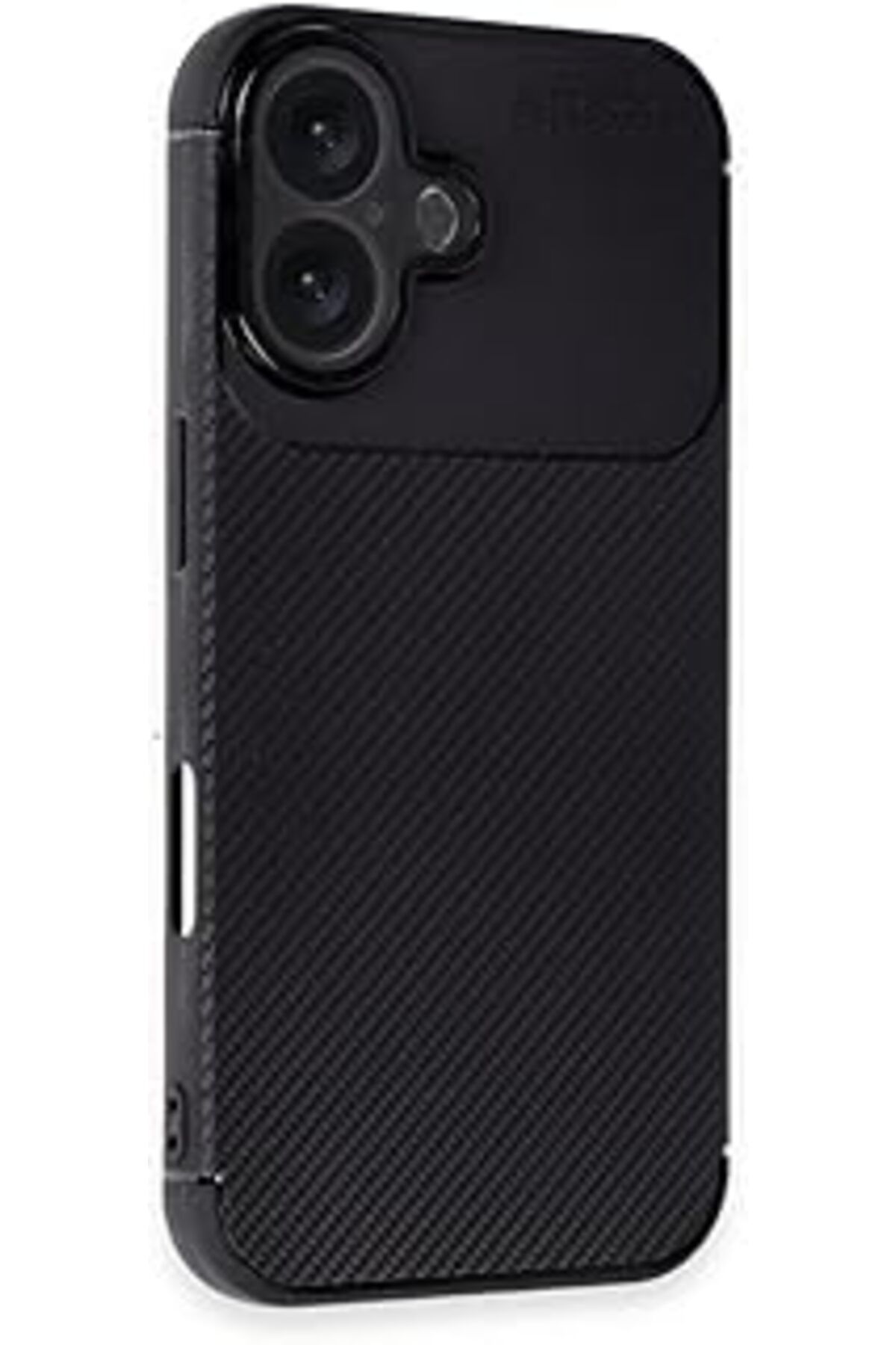 Pazarcan Ggm Giyim & Aksesuar Iphone 16 (6.1) Inç Ile Uyumlu Auto Focus Karbon Kapak Ultra Ince Yapılı Tam