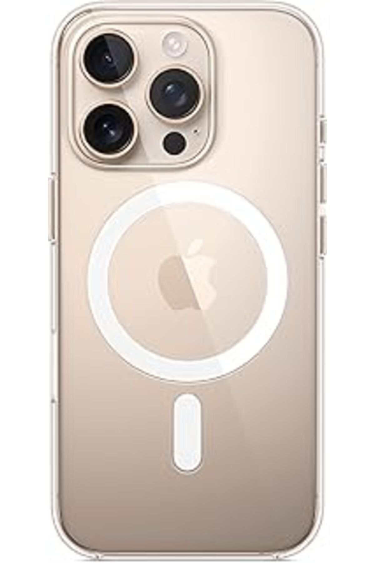 Karachil Apple Iphone 16 Pro Için Magsafe Özellikli Şeffaf Kılıf