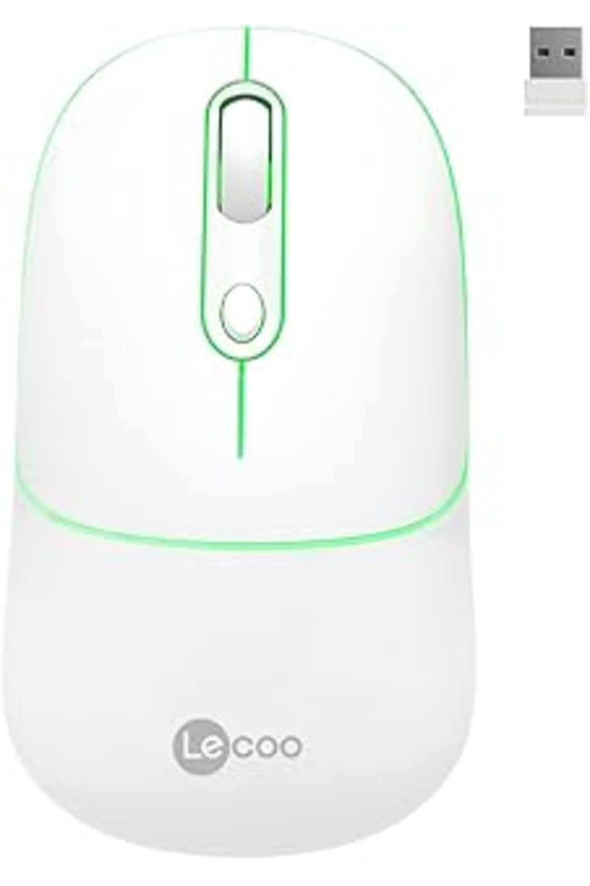 Karachil Lecoo Ws210 Kablosuz 1600Dpi 6 Tuşlu Dual Mod Rgb 2.4Ghz Wifi+ Bluetooth, Şarj Edilebilir, Windows,