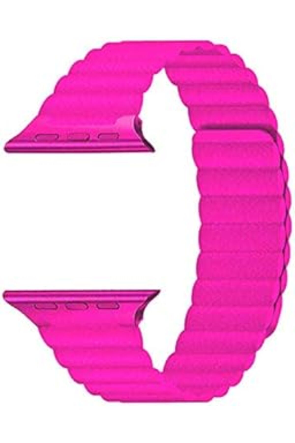 Pazarcan Kılıf Merkezi Apple Watch 42Mm Krd-09 Deri Lop Kordon Pembe