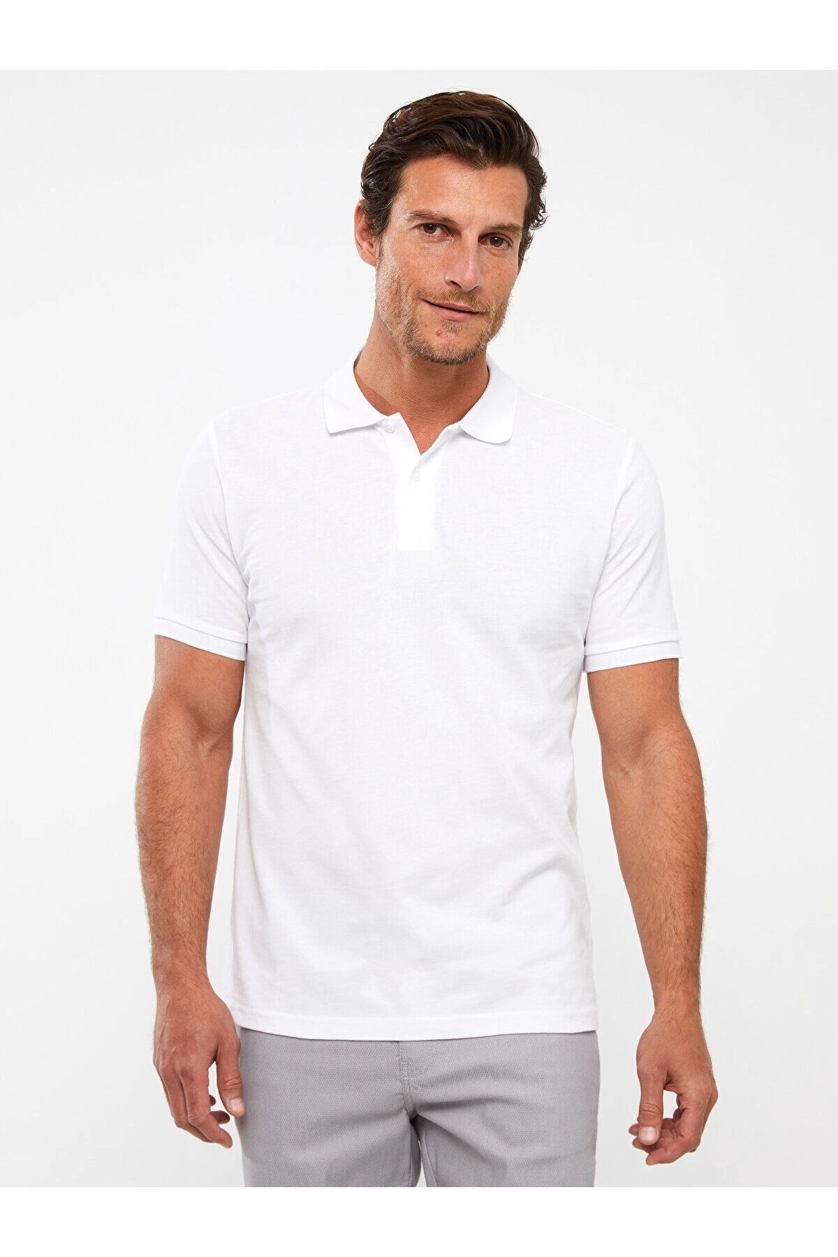 LC Waikiki LCWAIKIKI Polo Yaka Kısa Kollu Pike Erkek Tişört