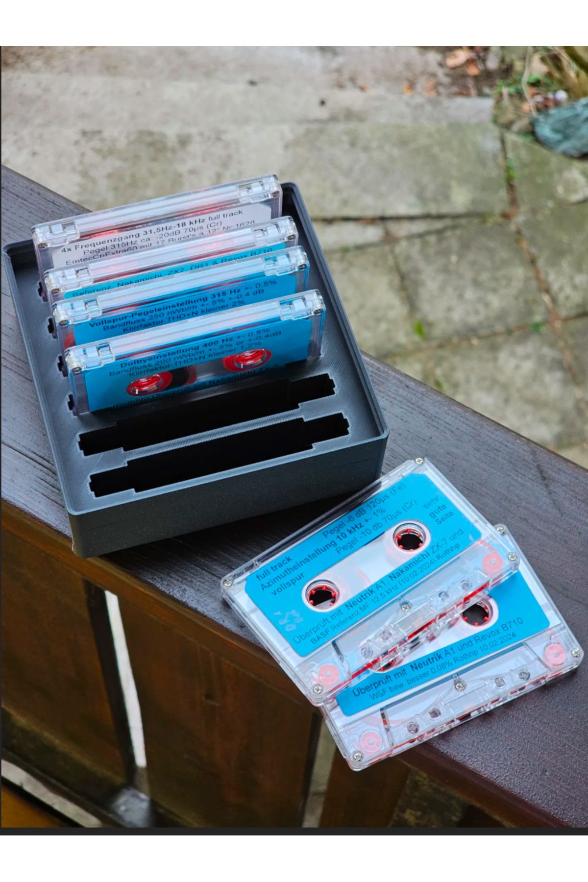 Bofen 5 li kaset koleksiyonu için kaset rafı kasetlik kaset kutusu