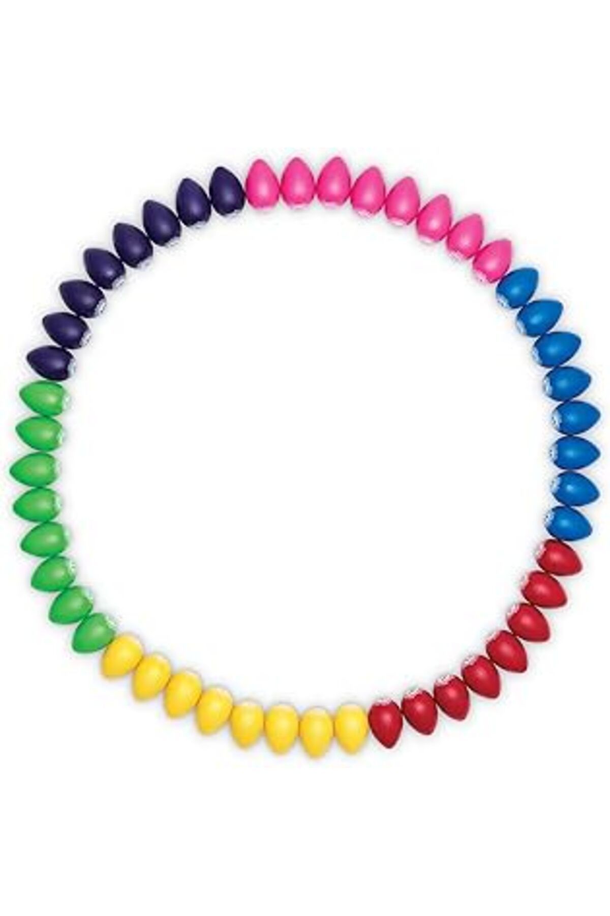 Qedii Lp Rhythmix Plastik Yumurta Çalkalayıcılar (48'Li Paket)