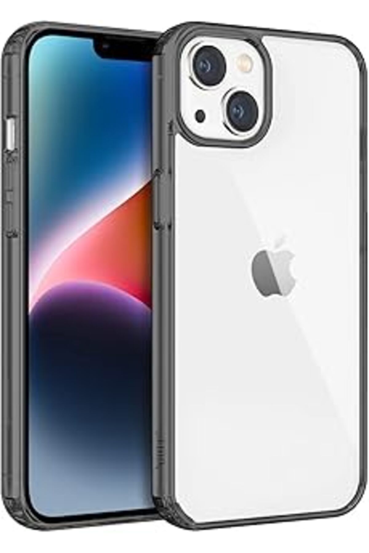Pazarcan Buff Labs Iphone 14 Air Hybrid Kılıf Smoke Black