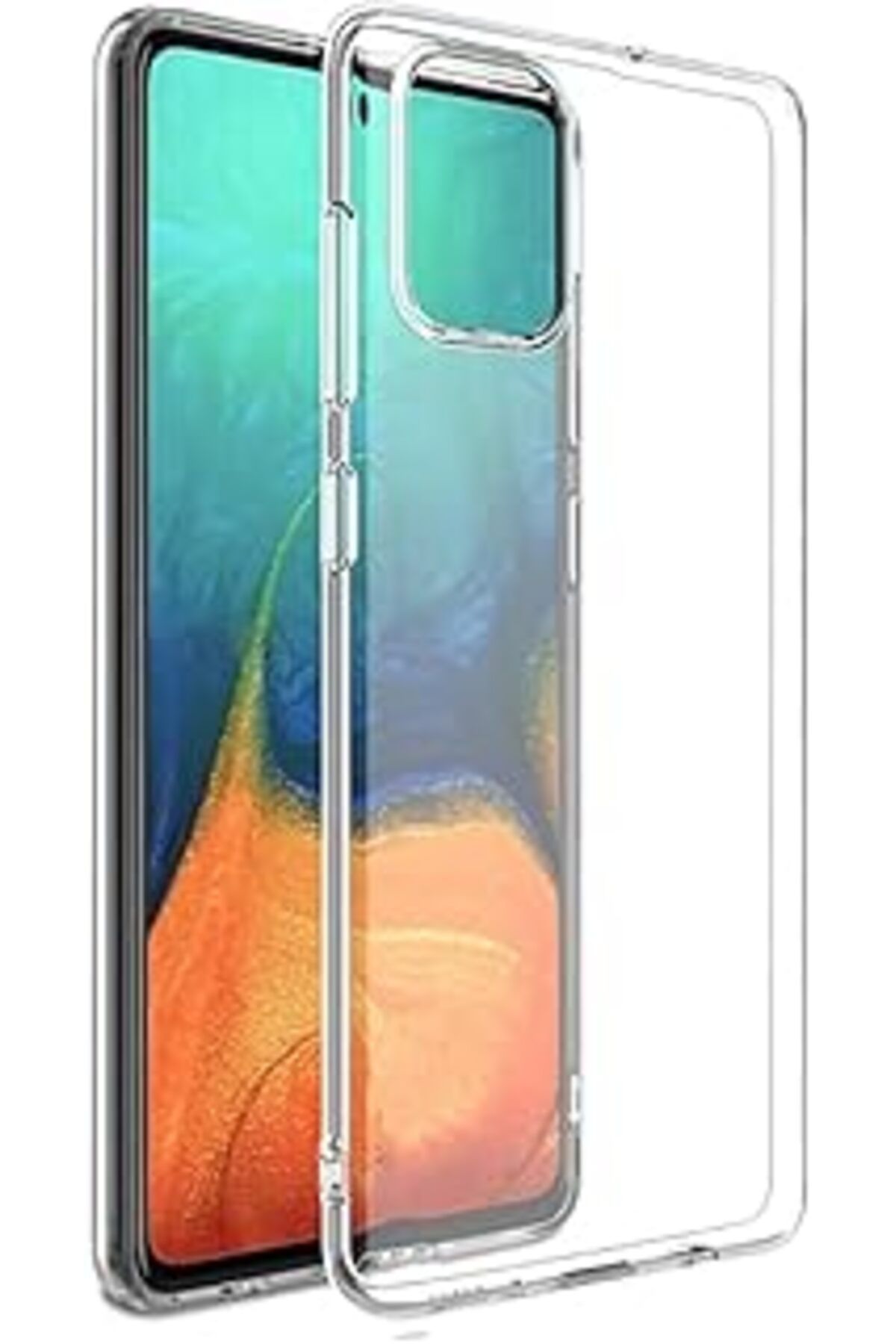 Pazarcan Zore Galaxy S20 Fe Ile Uyumlu Kılıf Zore Süper Silikon, Renksiz