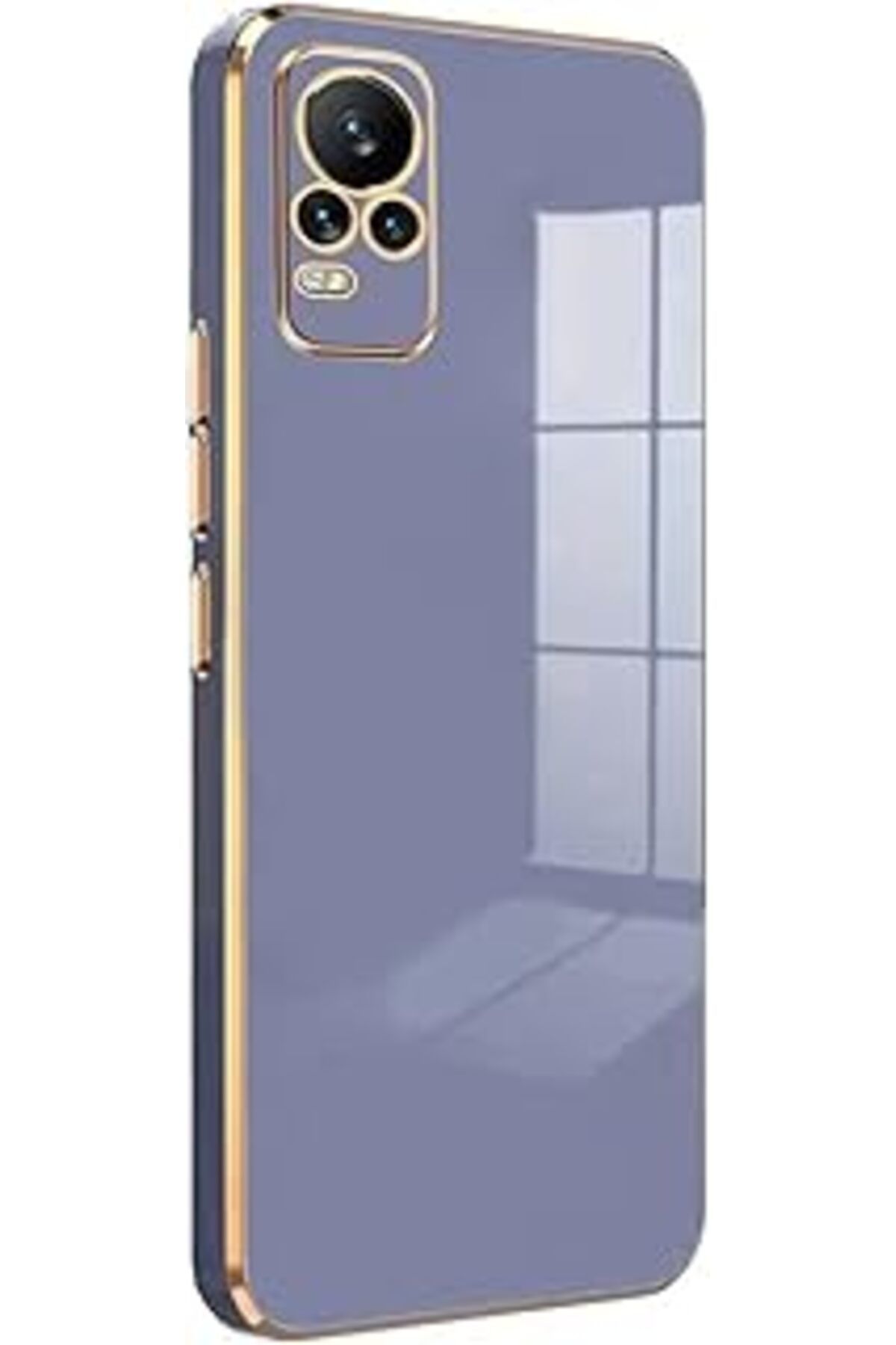 Pazarcan Microsonic Vivo V21E Için Kılıf Olive Plated Lavanta Grisi [V21E Ile Uyumlu Kılıf - Lavanta Grisi]