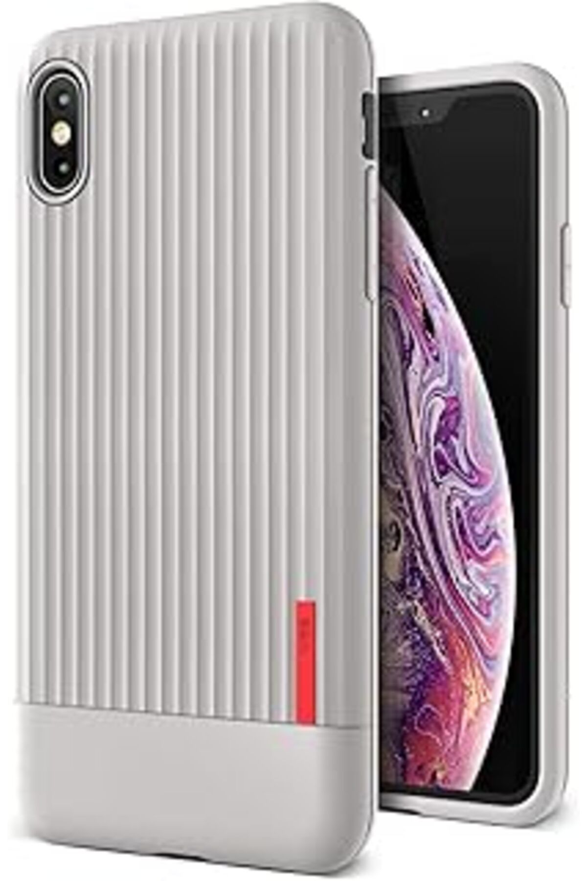 Karachil Vrs Design Vrs95410 Iphone Xs Max Single Fit Kılıf, Arka Kapak, Gray