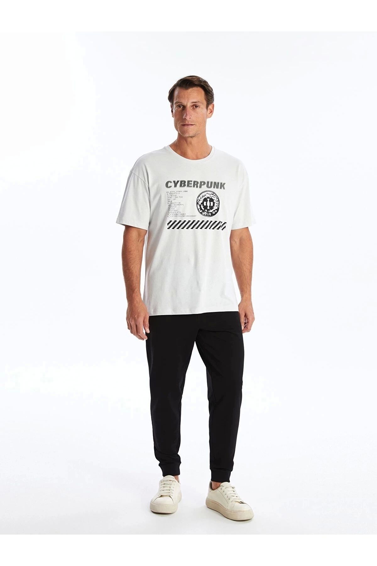 LC Waikiki LCWAIKIKI Classic SİYAH Standart Kalıp Erkek Jogger Eşofman Altı