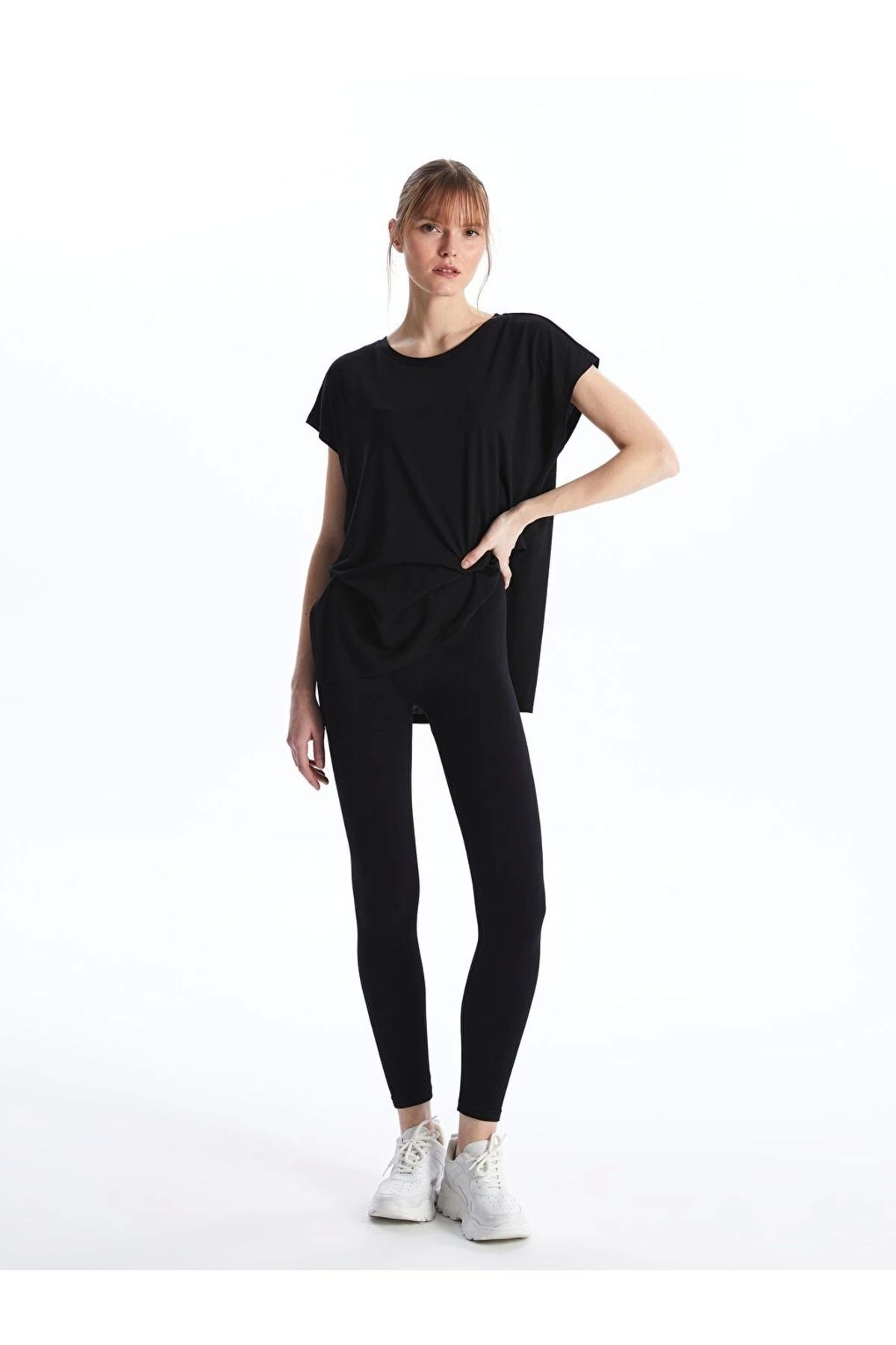 LC Waikiki LCWAIKIKI XSIDE Beli Lastikli Düz Seamless Kadın Tayt