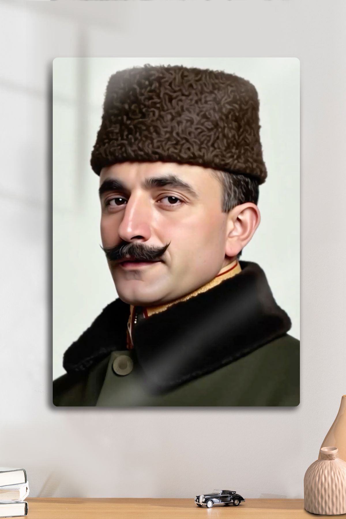 DekorHane Metal Baskı - İttihat ve Terakki Paşaları, Cemal, Enver, Talat, Osmanlı Meşrutiyet Dönemi Tablo