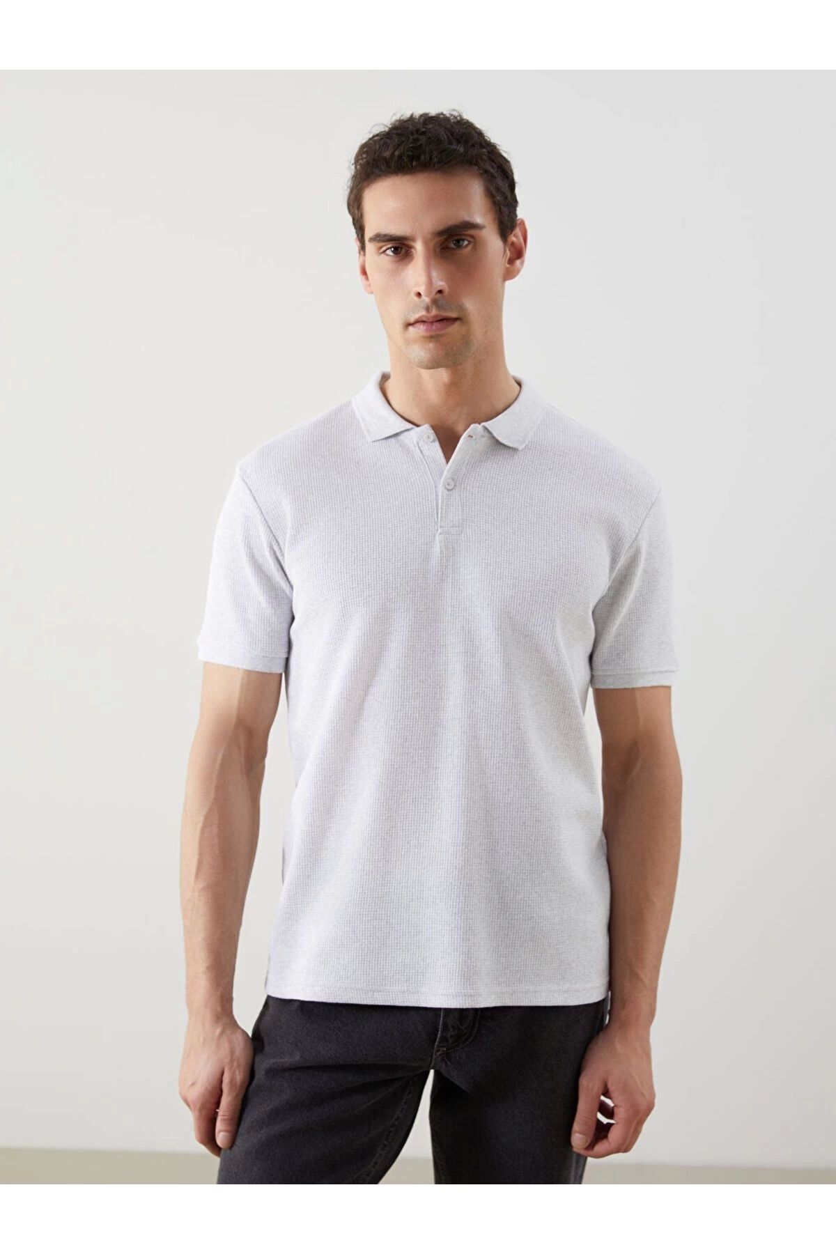 LC Waikiki LCWAIKIKI Polo Yaka Kısa Kollu Pike Erkek Tişört
