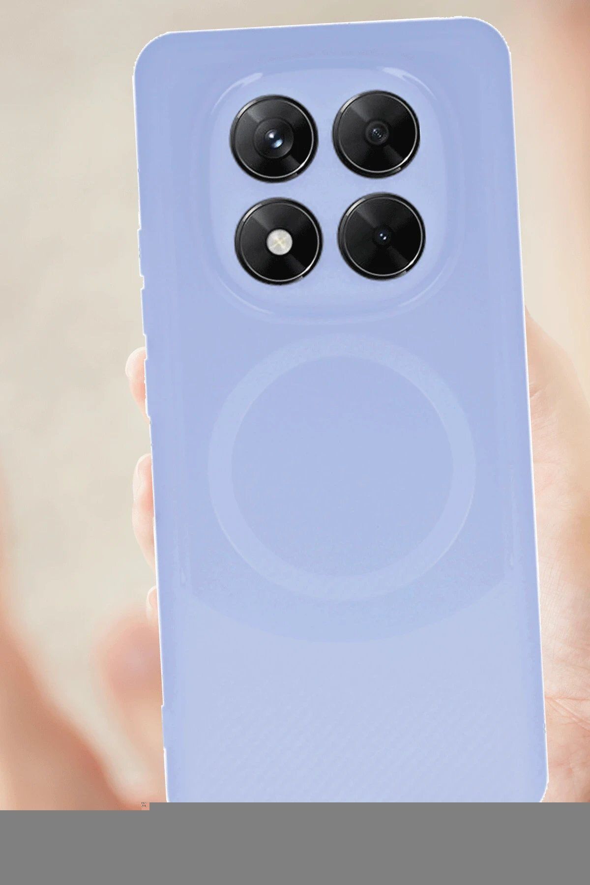 CepteToptan Newface Xiaomi Redmi Note 14 Pro 4G Kılıf Maya Karbon Kapak - Kahverengi
