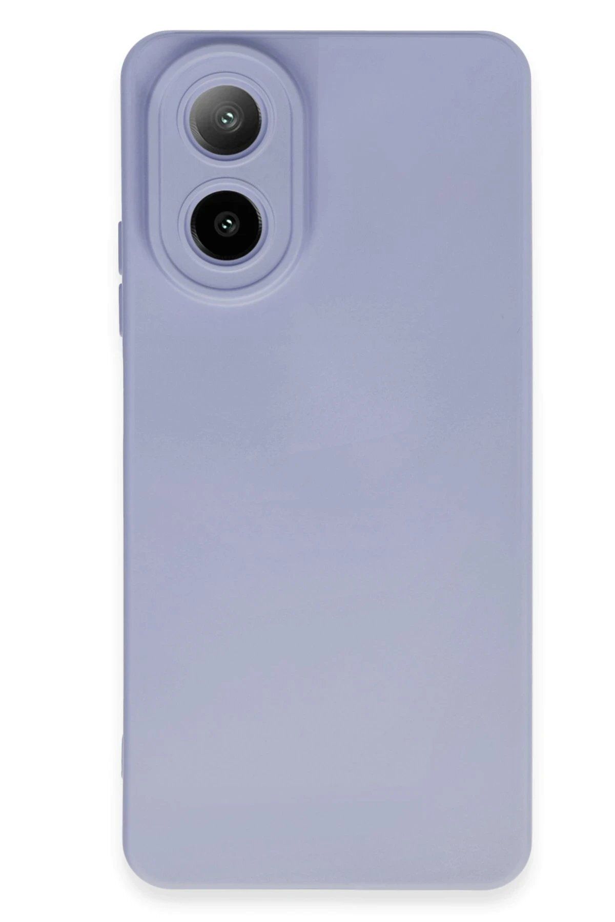 CepteToptan Newface Oppo A38 Kılıf Nano içi Kadife Silikon - Lila