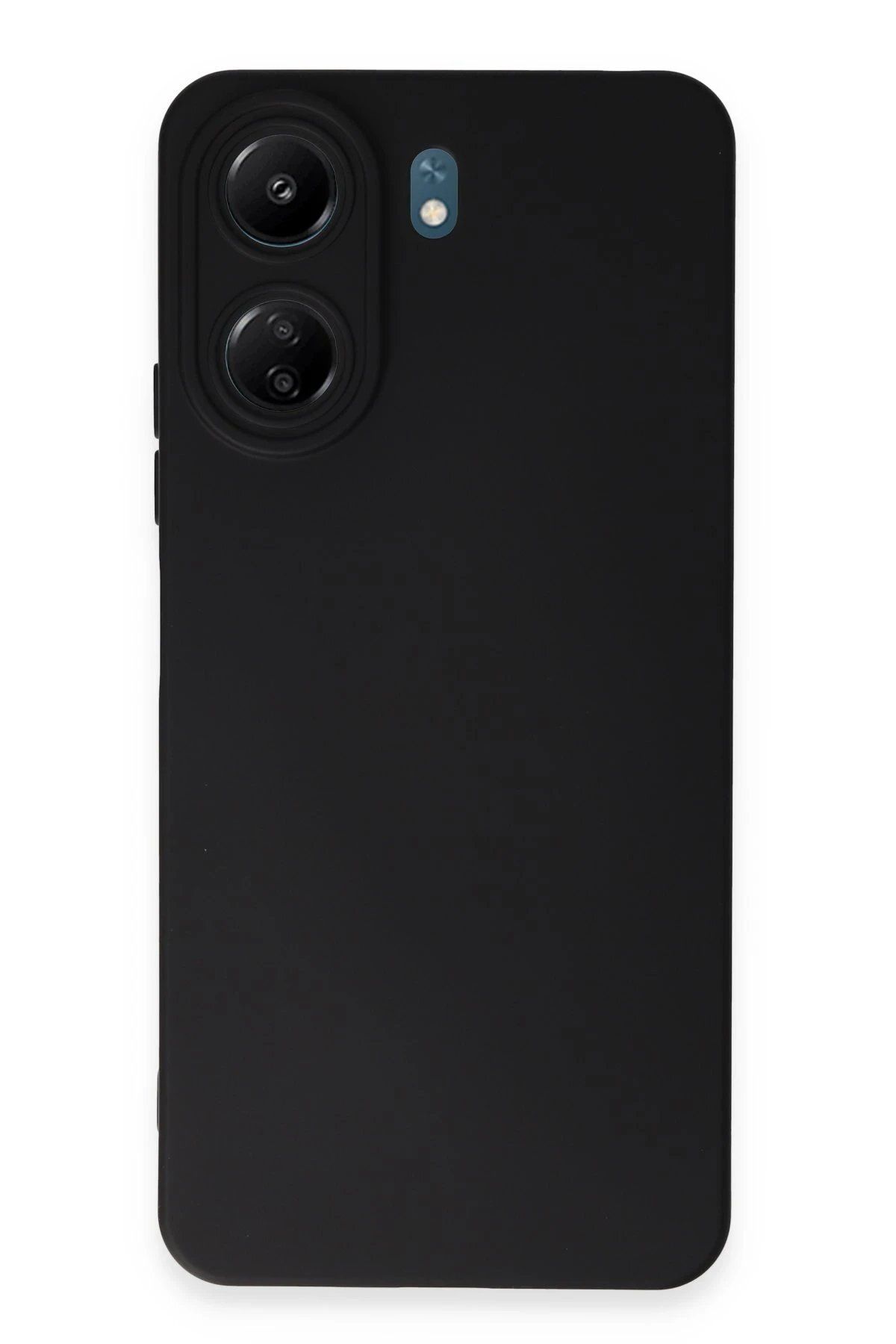 CepteToptan Newface Xiaomi Redmi 13C Kılıf Nano içi Kadife Silikon - Siyah
