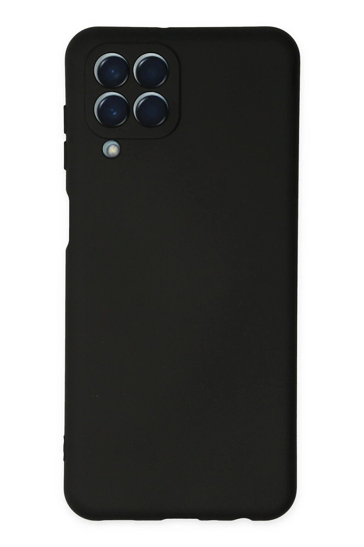 CepteToptan Newface Samsung Galaxy M33 Kılıf Nano içi Kadife Silikon - Siyah