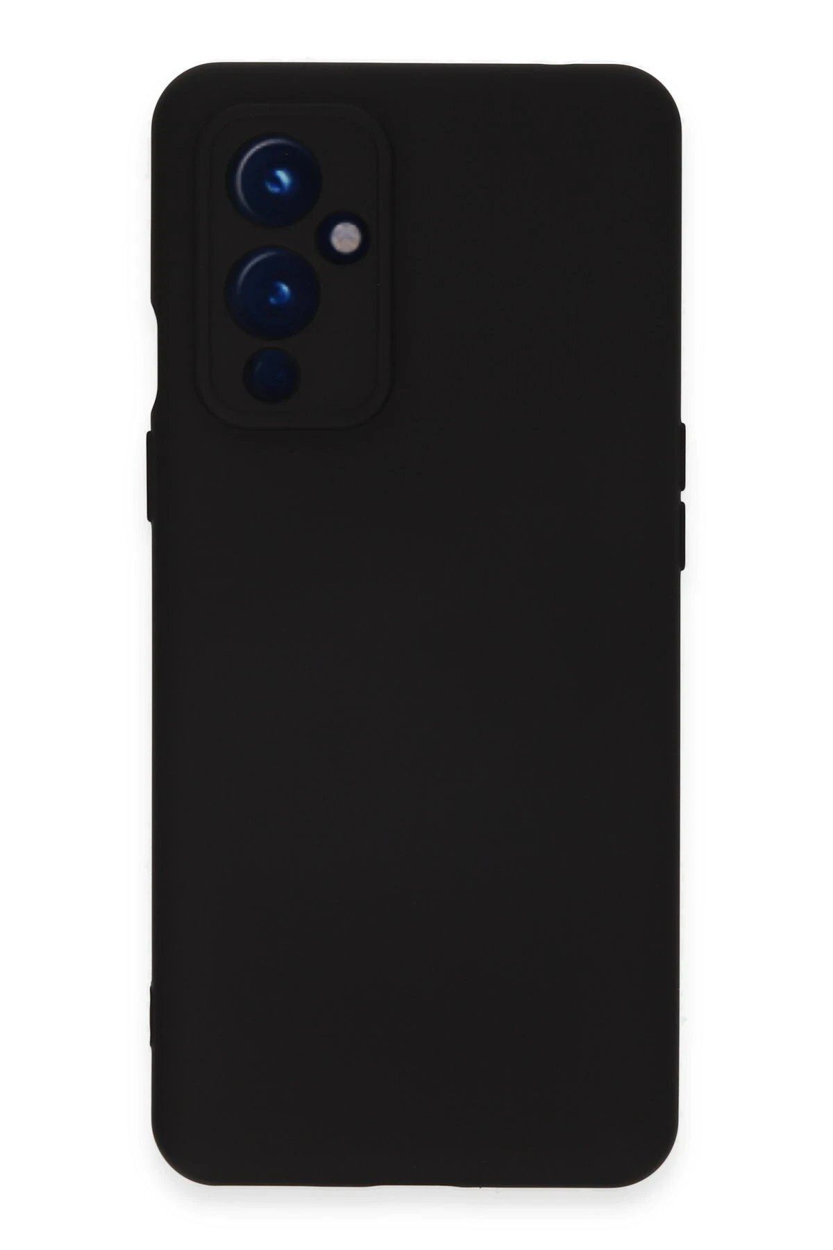 CepteToptan Newface One Plus 9 Kılıf Nano içi Kadife Silikon - Siyah
