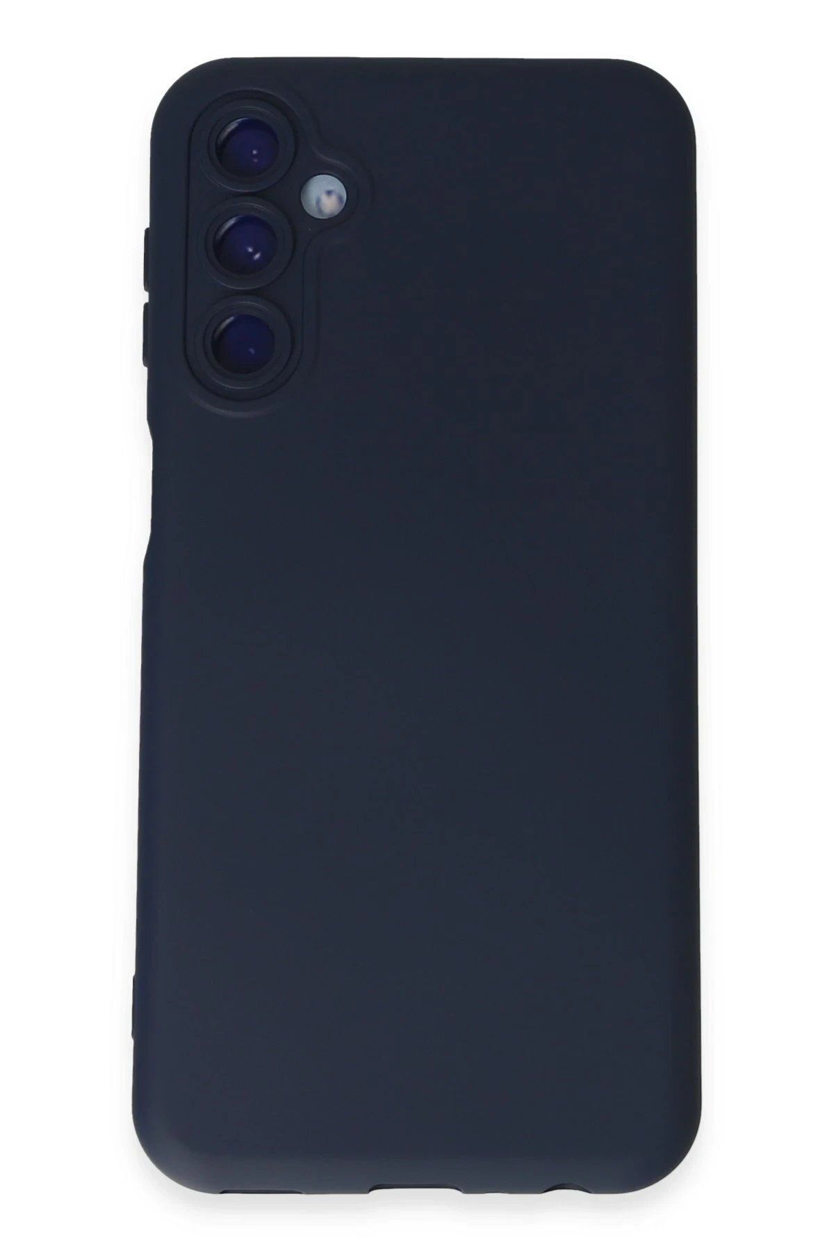 CepteToptan Newface Samsung Galaxy M34 5G Kılıf Nano içi Kadife Silikon - Lacivert