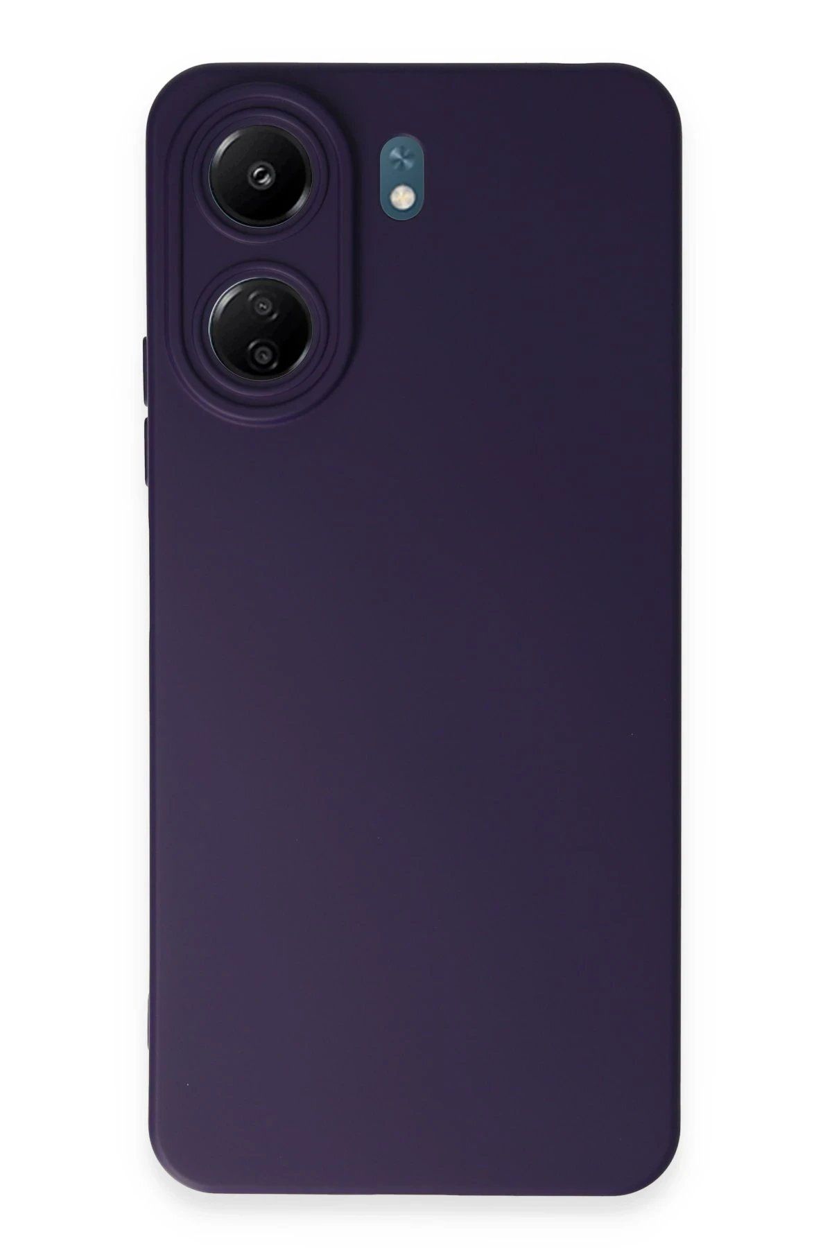 CepteToptan Newface Xiaomi Redmi 13C Kılıf Nano içi Kadife Silikon - Mor
