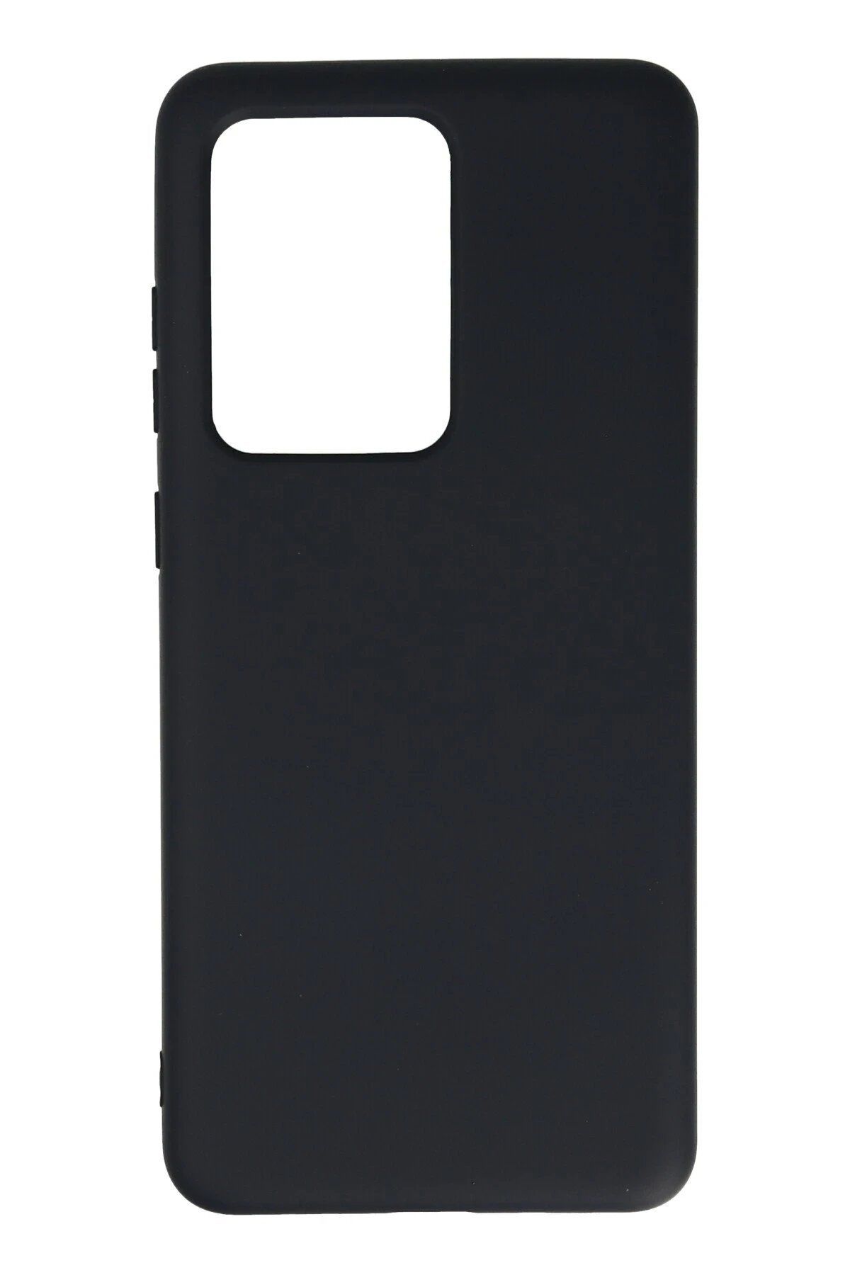 CepteToptan Newface Samsung Galaxy S20 Ultra Kılıf Nano içi Kadife Silikon - Lacivert