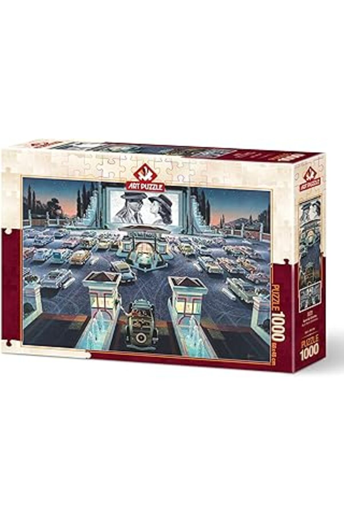 Pazarcan Art Puzzle Açık Hava Sineması 1000 Parça Puzzle