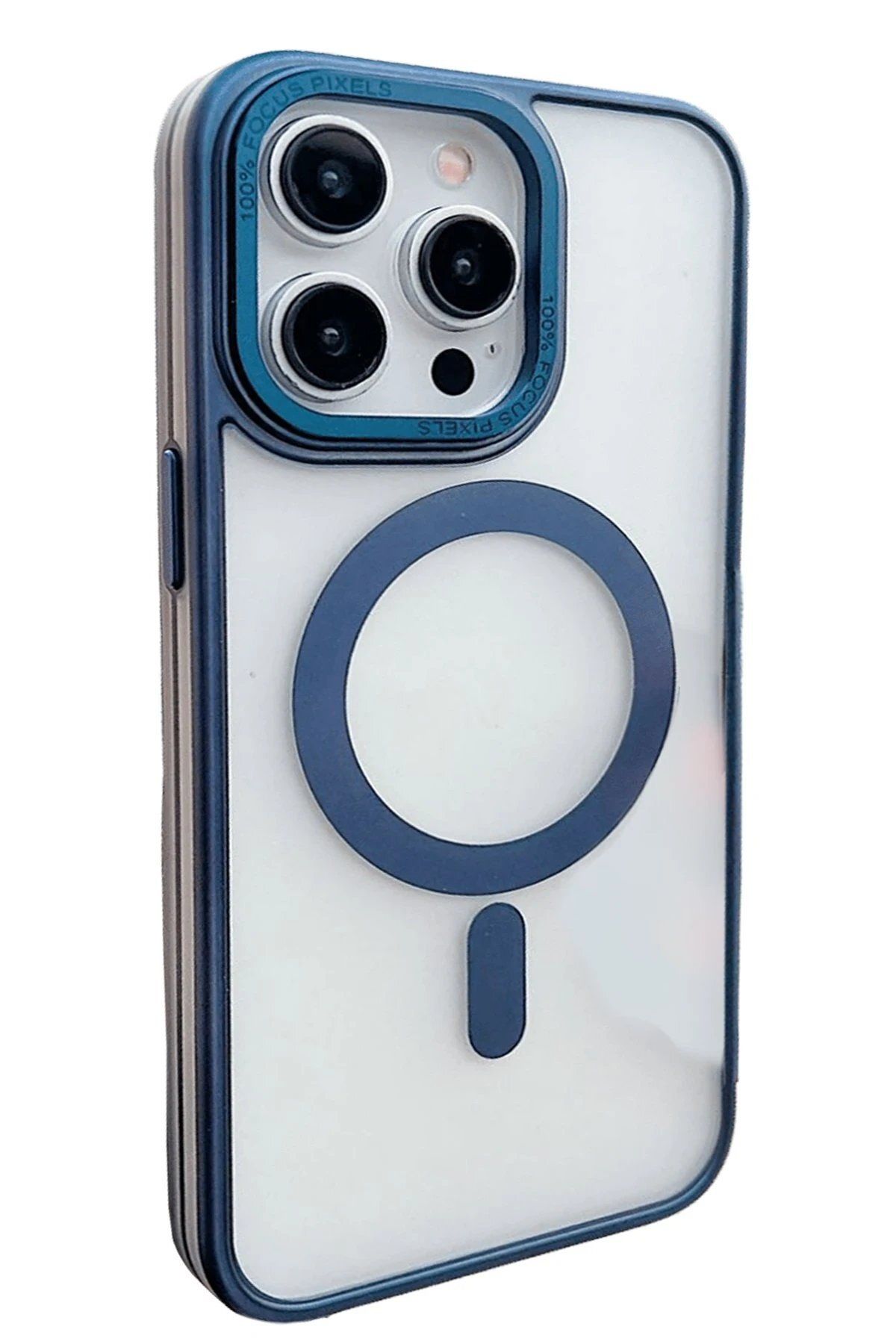 CepteToptan Joko iPhone 15 Pro Montella Magsafe Kapak - Lacivert