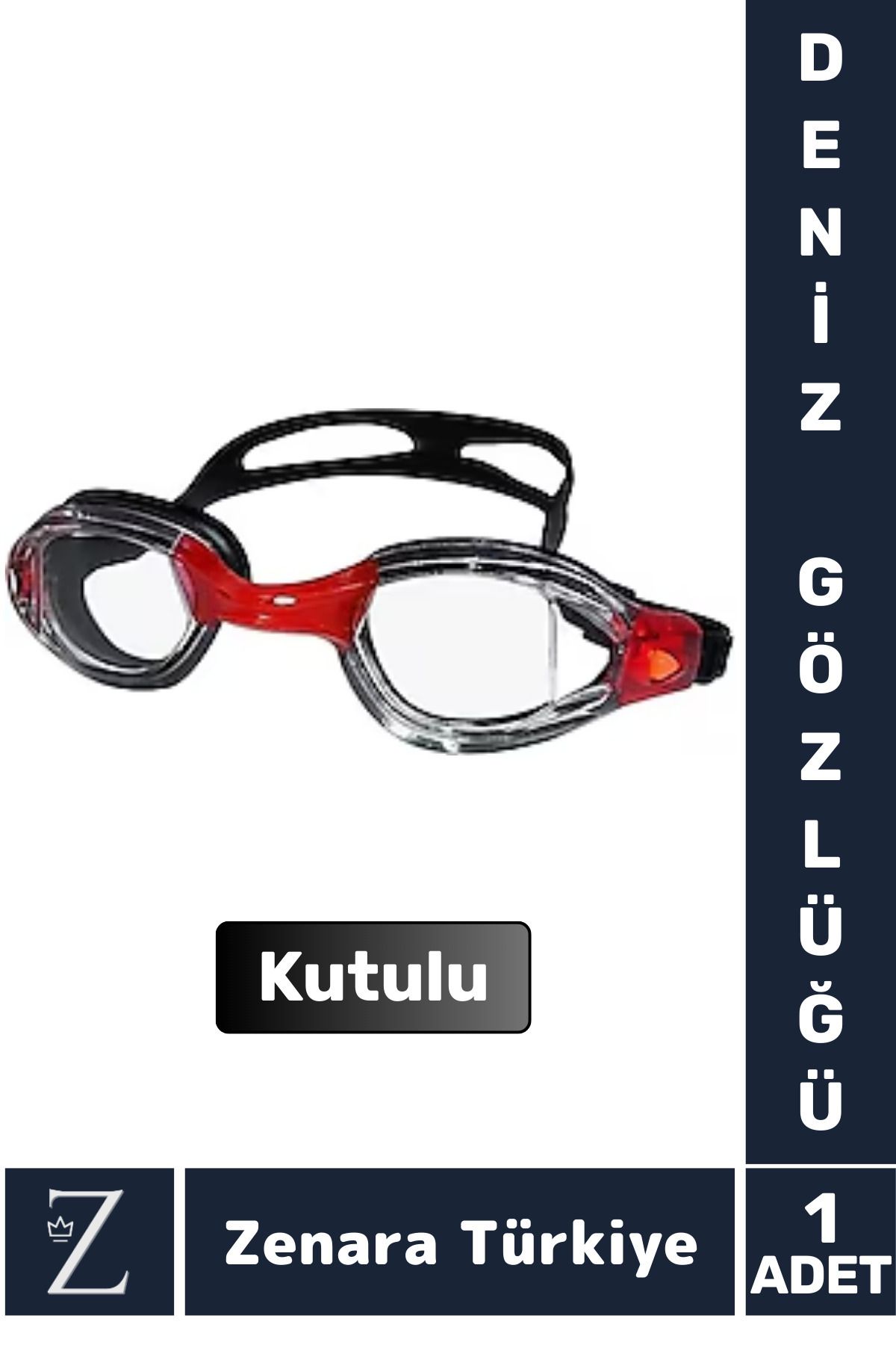 teknotrust Ayarlanabilir su geçirmez UV korumalı silikon deniz gözlüğü, kutulu, anti-fog, renkli