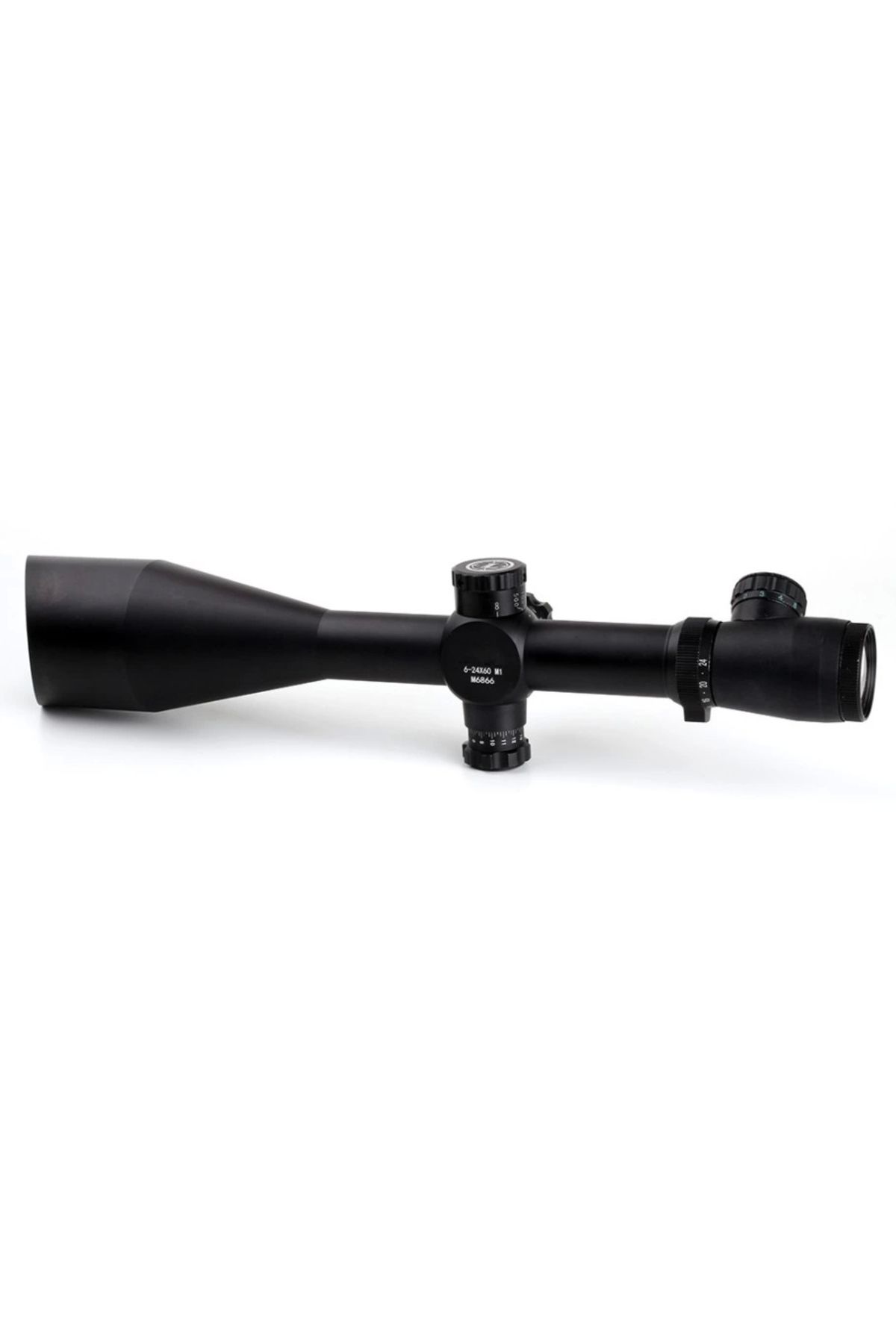 Nemere 6-24x60 çıft Işık Kırmızı Yeşil Kaynaklı Zoomlu Dürbün