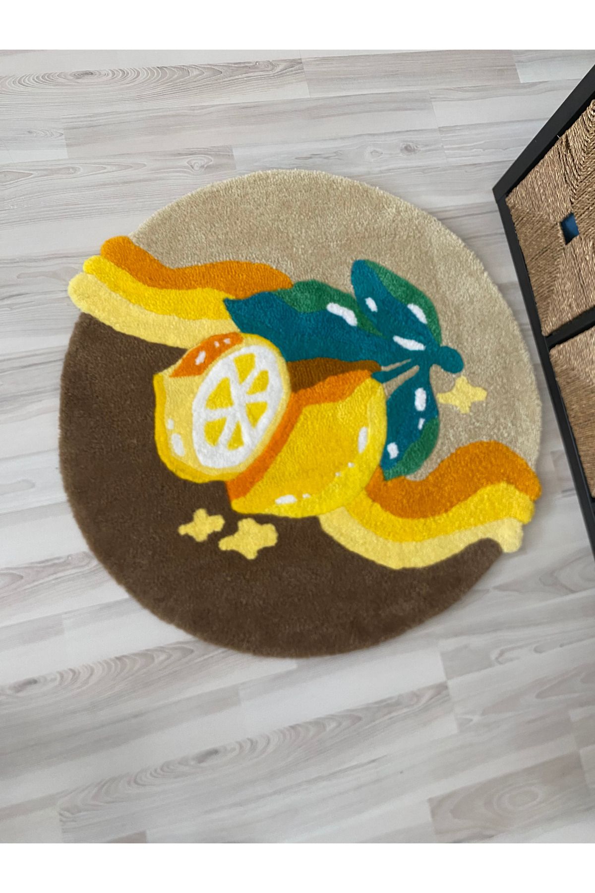 Angeles Rug LEMONADE Limon Desenli Tuftin Halı - El yapımı Halı