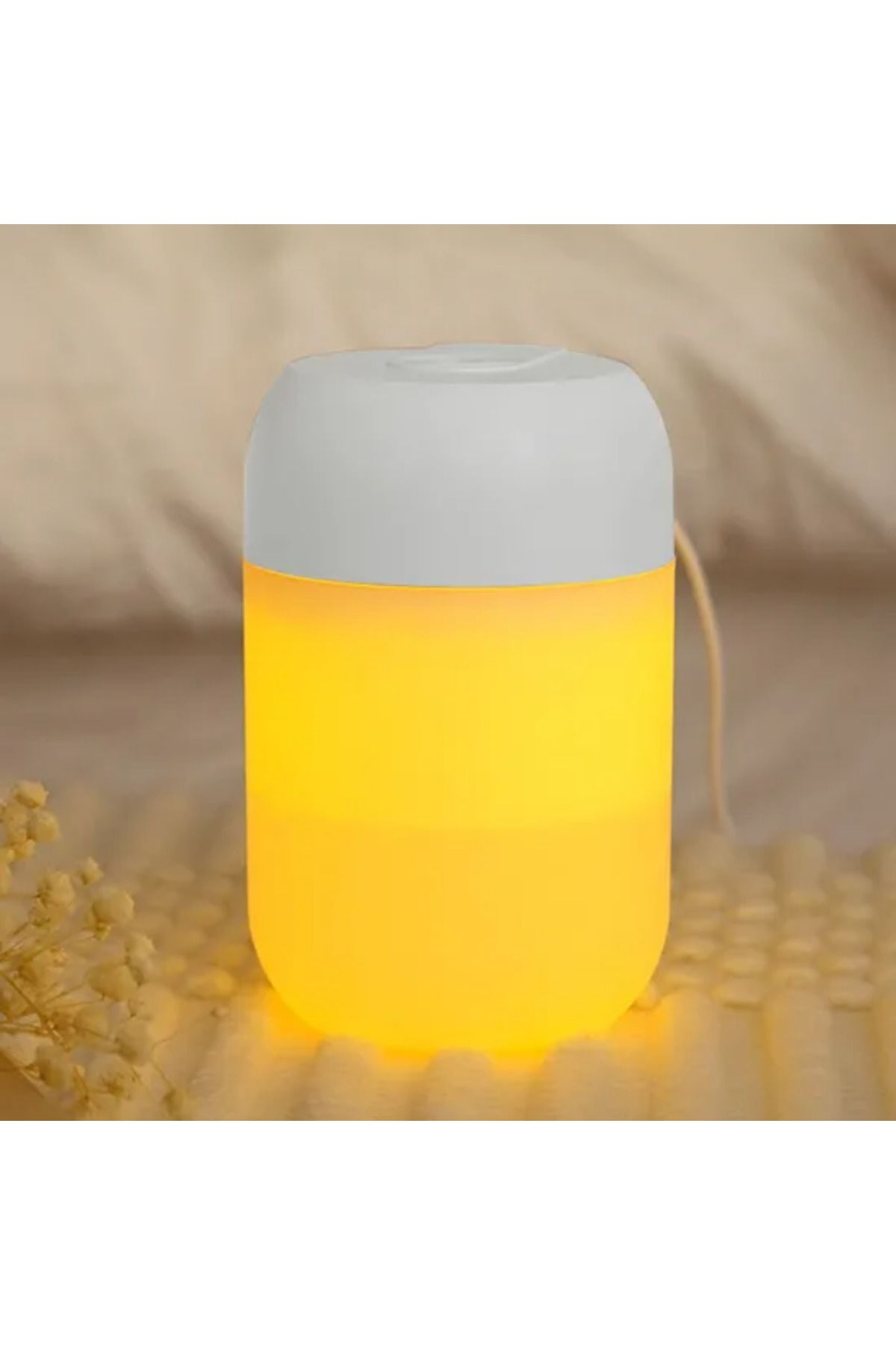 EUROBEST 330 ml Ultrasonik Hava Nemlendirici Gece Lambalı Buhar Makinesi Ve Aroma Difüzörü