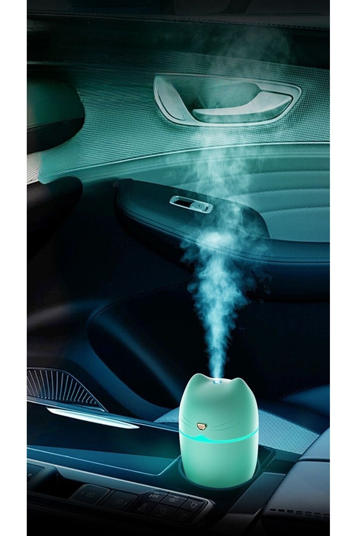 EUROBEST Kedi Şekilli Hava Nemlendirici Taşınabilir Buhar Makinesi Aroma Difüzörü H2o Tp-1005