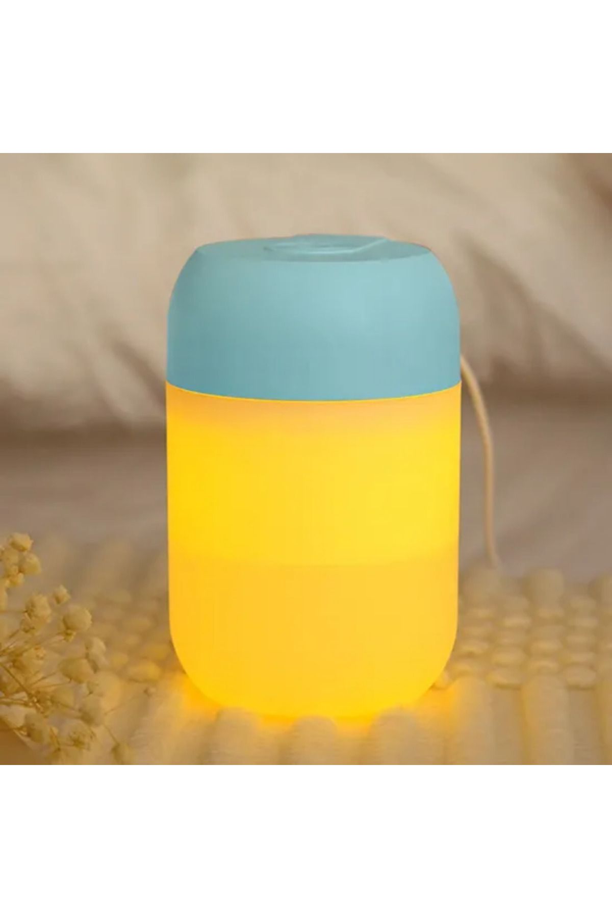EUROBEST 330 ml Ultrasonik Hava Nemlendirici Gece Lambalı Buhar Makinesi Ve Aroma Difüzörü