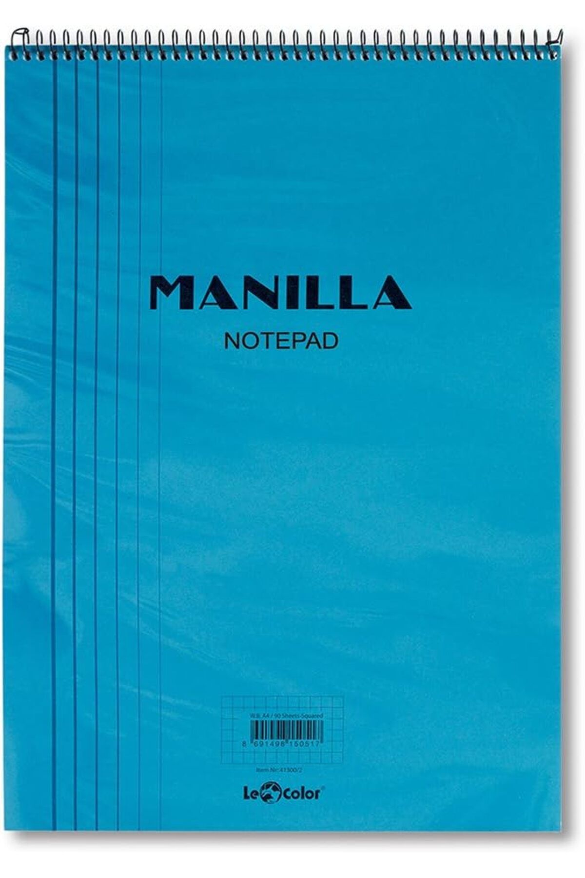 STOREMAX EMN Color 41300/1 Manila Notepad Yumuşak kapak, 1.hamur kağıt Spiralli, Mavi Cİ ST5 1133631