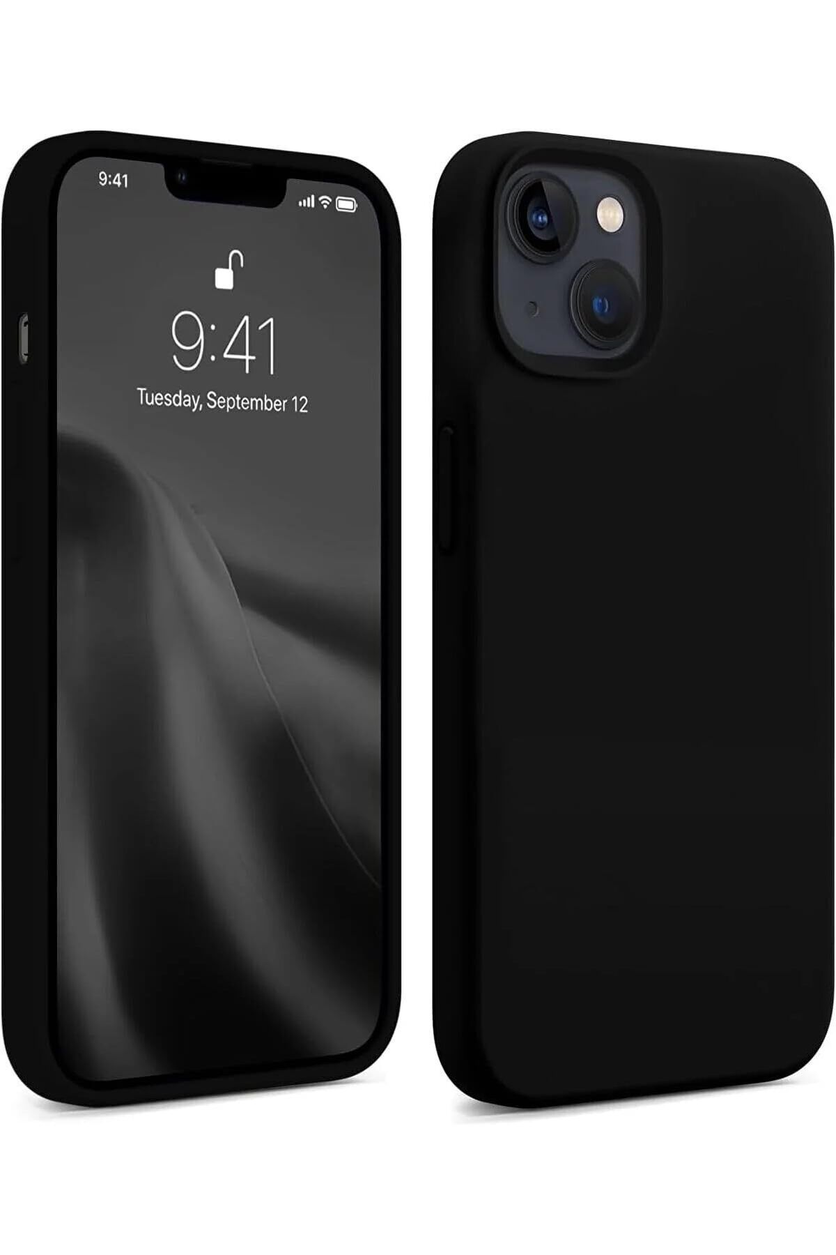 mazıdağı where AKSESUAR iphone 15 Plus (6.7) inç İçi Kadife Lansman Silikon Kılıf Şok Emici Full Kasa K