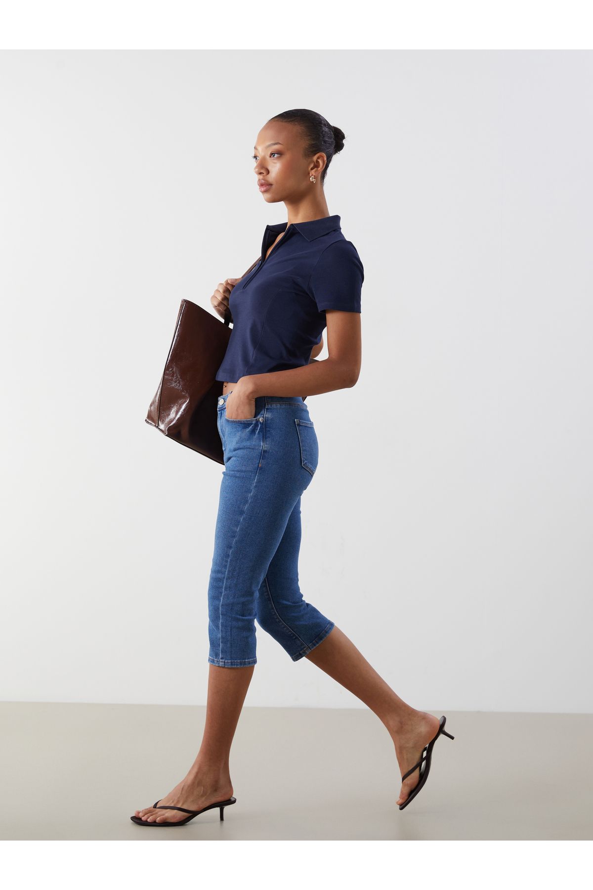 LC Waikiki Dar Fit Kadın Jean Kapri