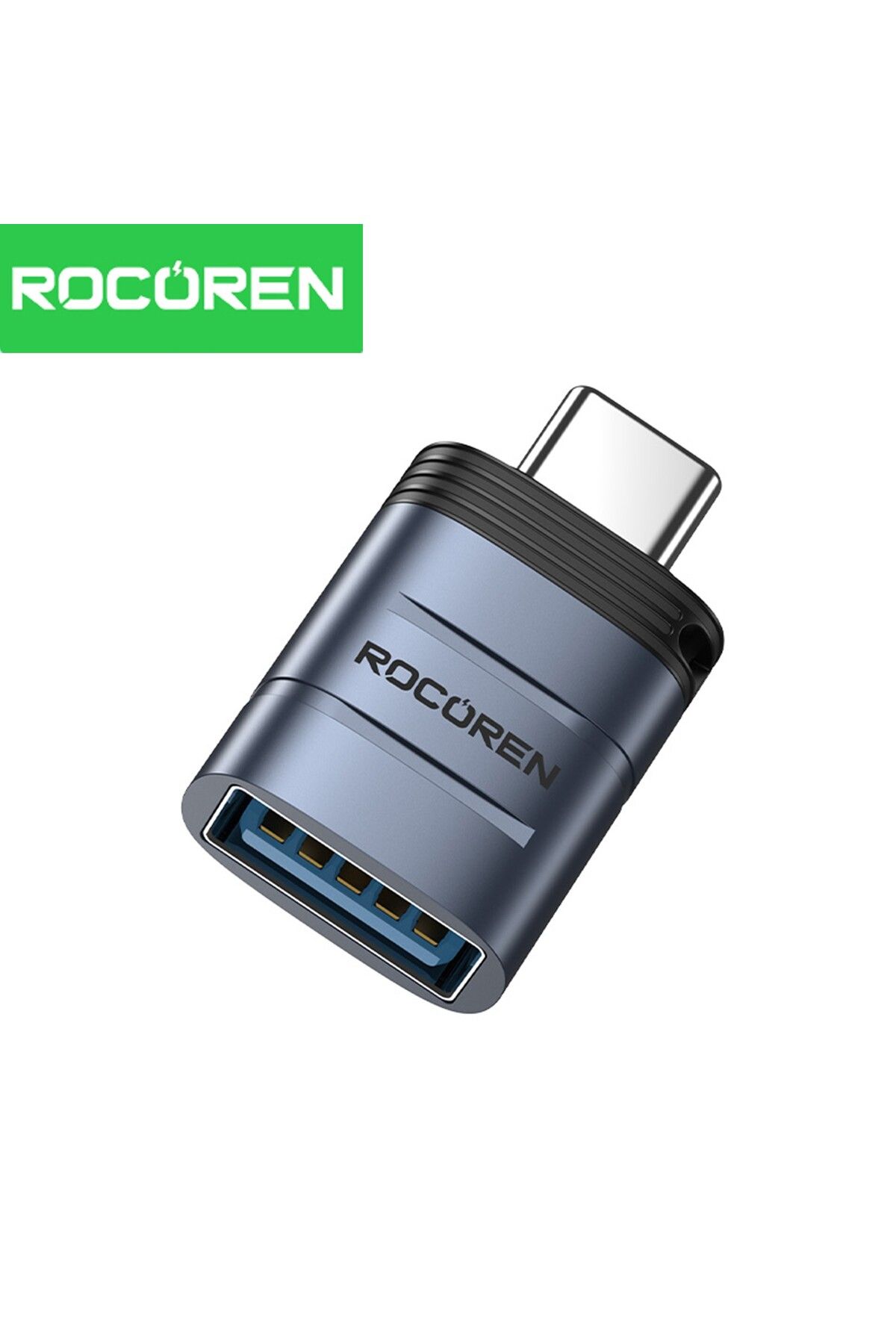 Rocoren Type-C to USB 3.2 5Gbps OTG Çevirici Dönüştürücü Adaptör