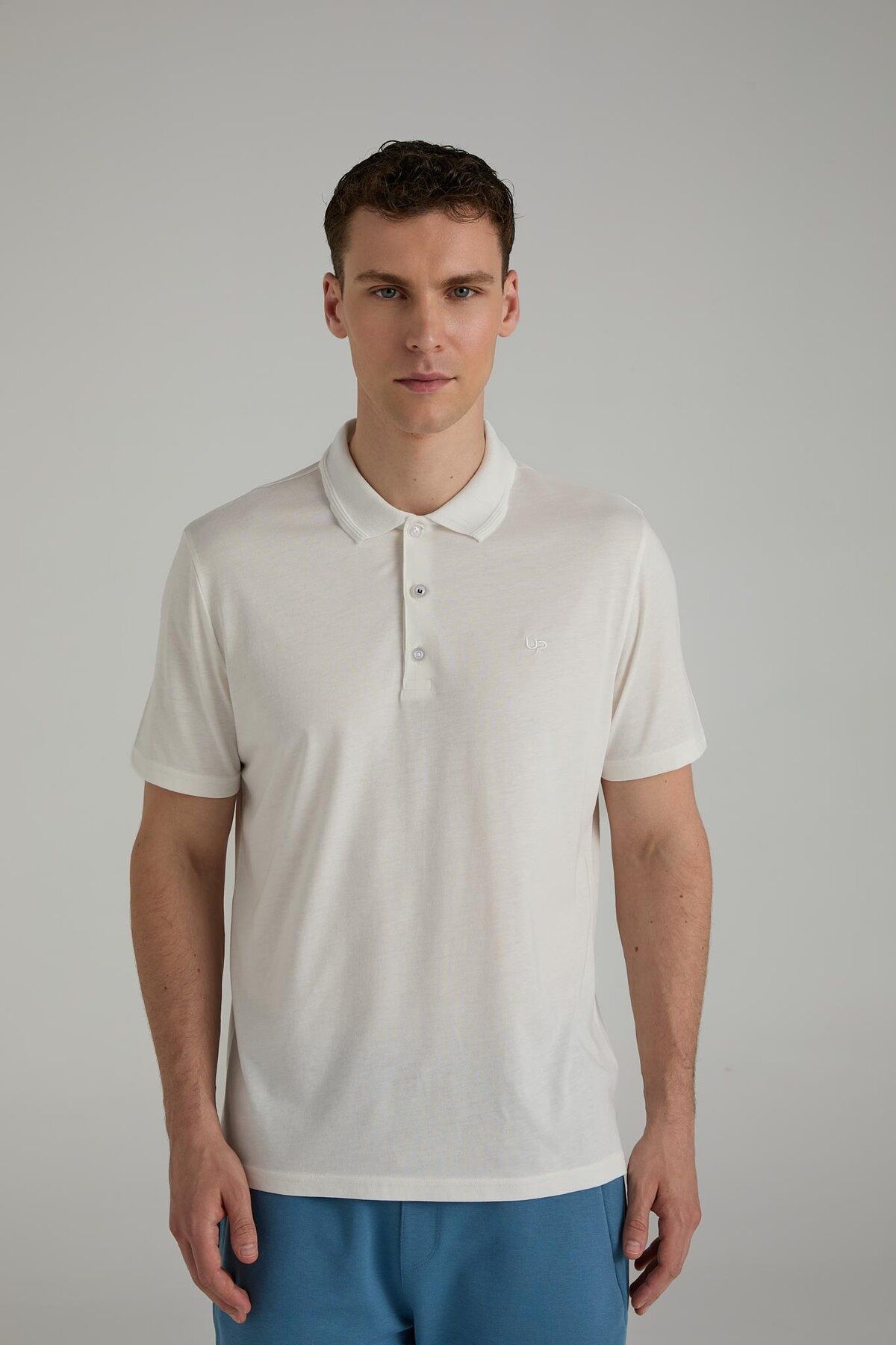 Brand Up BRANDUP Pamuk Modal Polo T-shirt