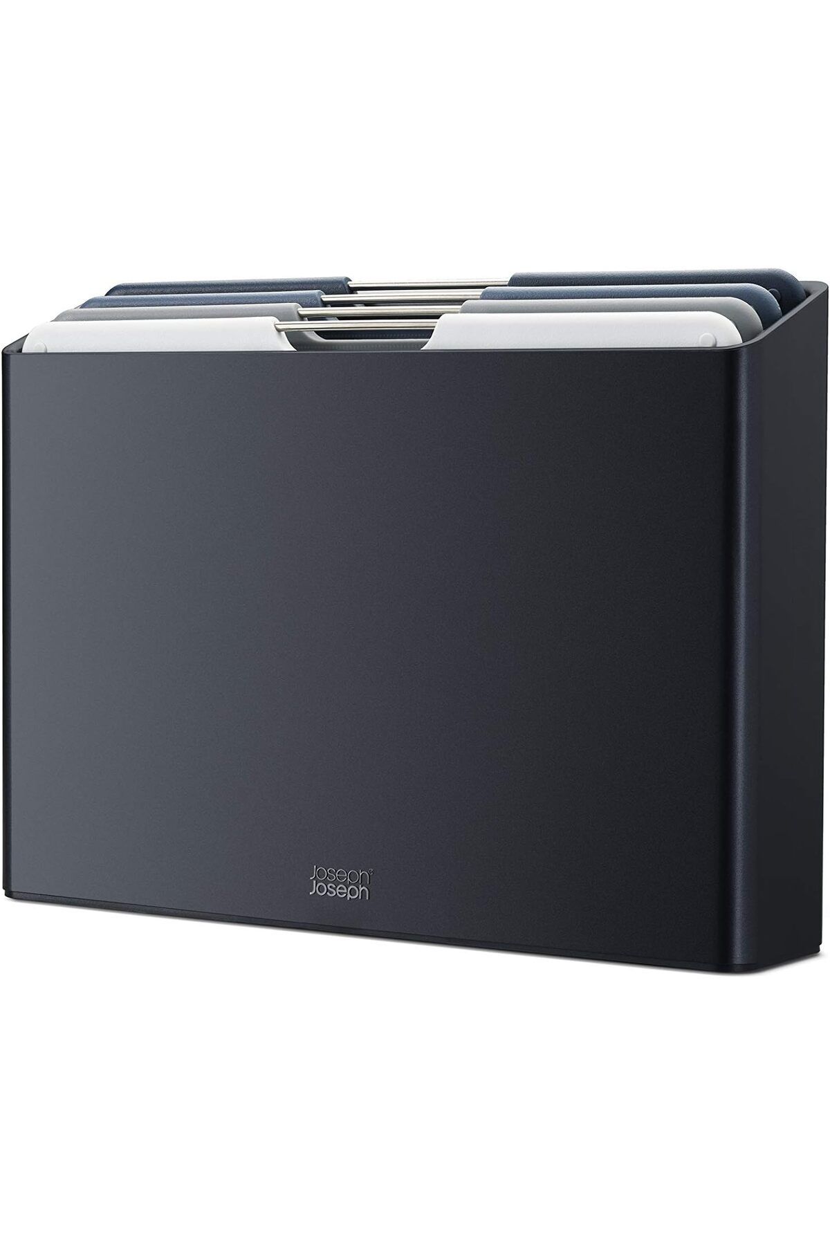 STOREMAX EMN Joseph 60184 Folio Set Renkli Işaretlenmiş Kesme Tahtası Saklama Kabı Ile, Grafit, Plastik,