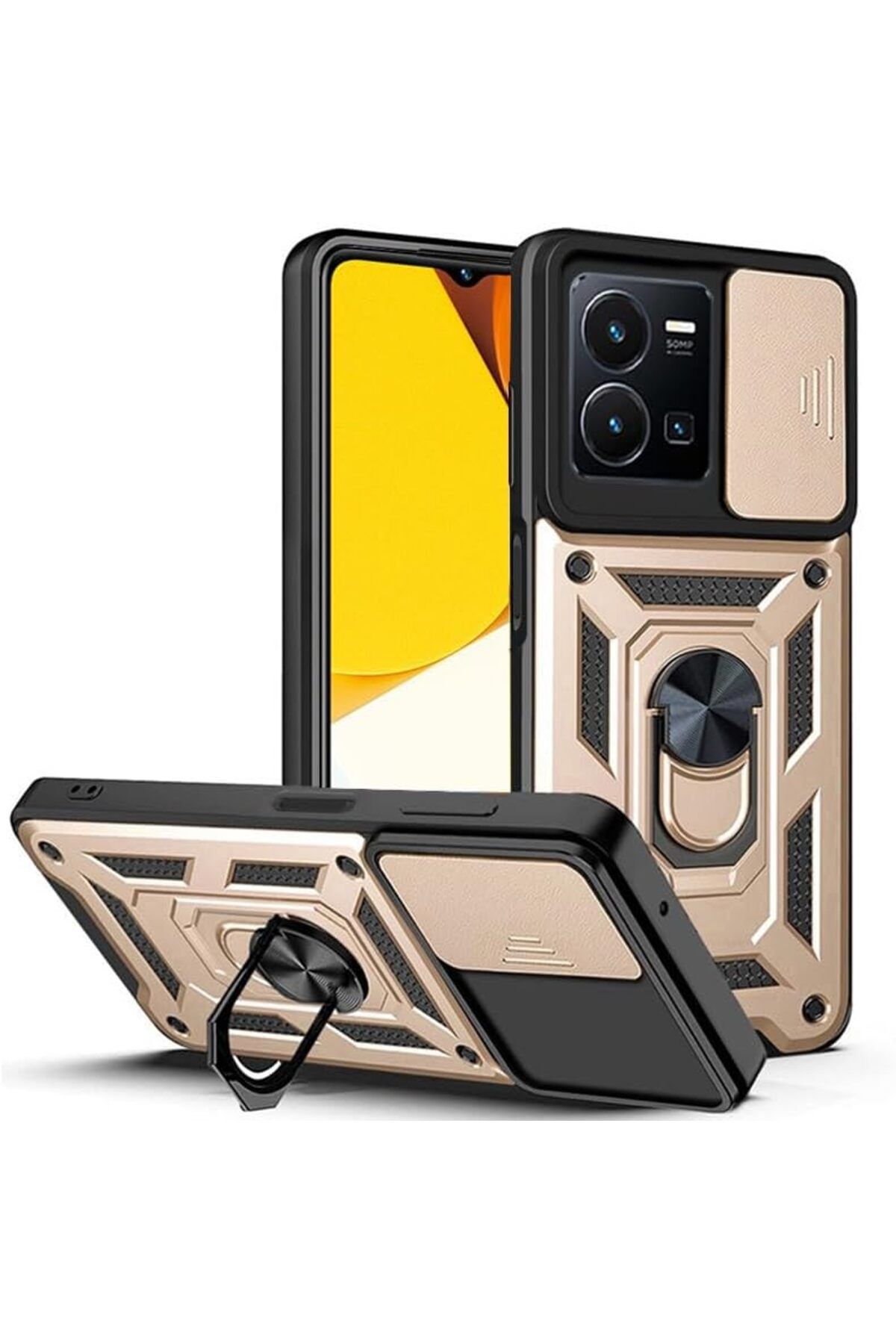 mazıdağı where Vivo Y35 Kılıf Lens Sürgülü Yüzüklü Tank Silikon Pars mzdağsyf 1139610