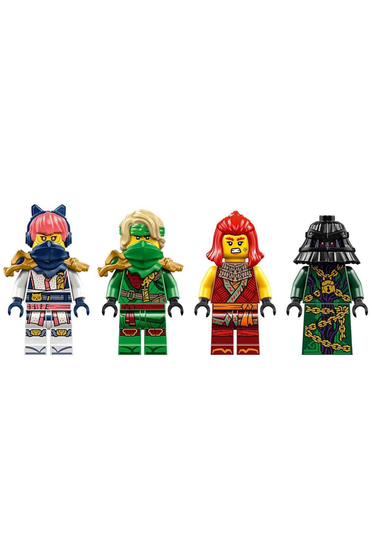 LEGO-Ninjago Master Dragon Rontu 71842 - Create with 4 Minifigures for Children from 7 Years and up 5
