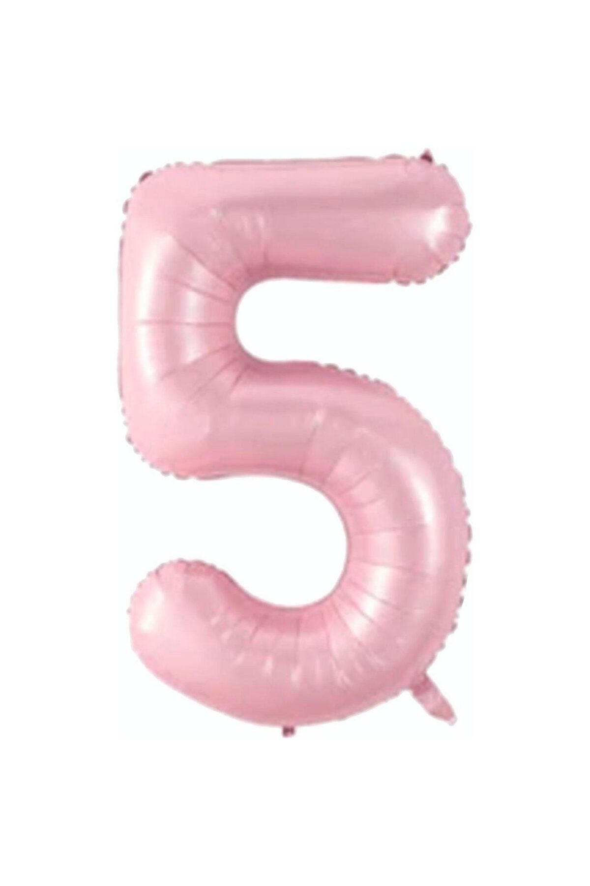 PARTİMİO PARTİ MALZEMELERİ Rakam Folyo Balon Pembe Renk 34'' (76cm)