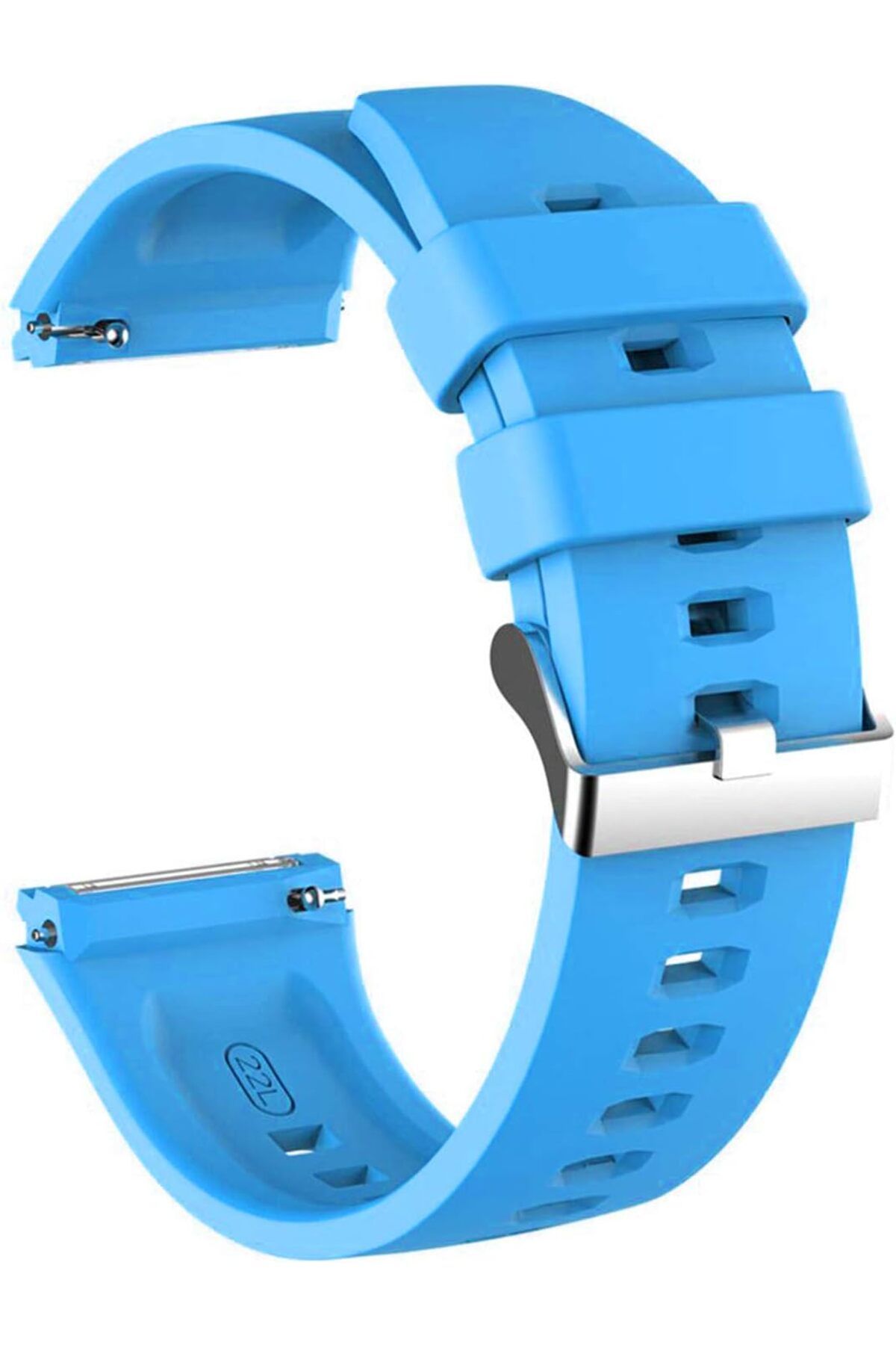 STOREMAX Xiaomi Amazfit Pace için Kordon, Silicone RapidBands Mavi Cİ ST5 Uyumlu