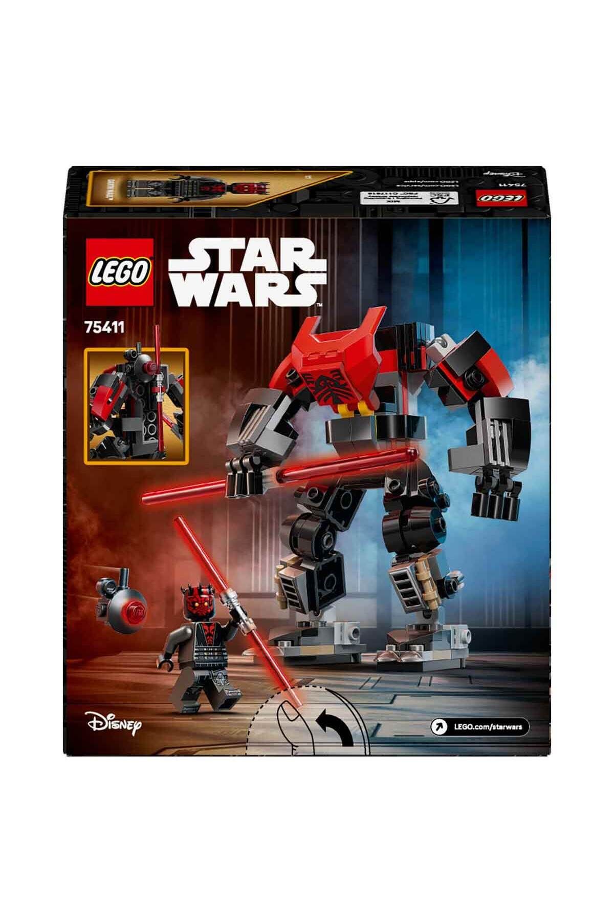 LEGO-Star Wars: Clone Wars Darth Maul Robot 75411 - for Ages 6 and up 4