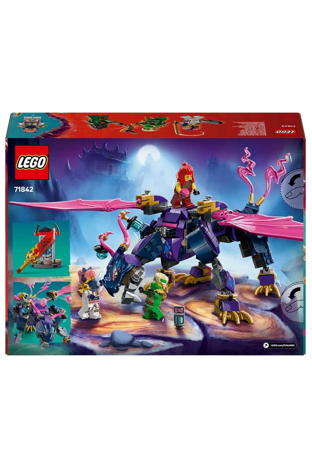 LEGO-Ninjago Master Dragon Rontu 71842 - Create with 4 Minifigures for Children from 7 Years and up 4